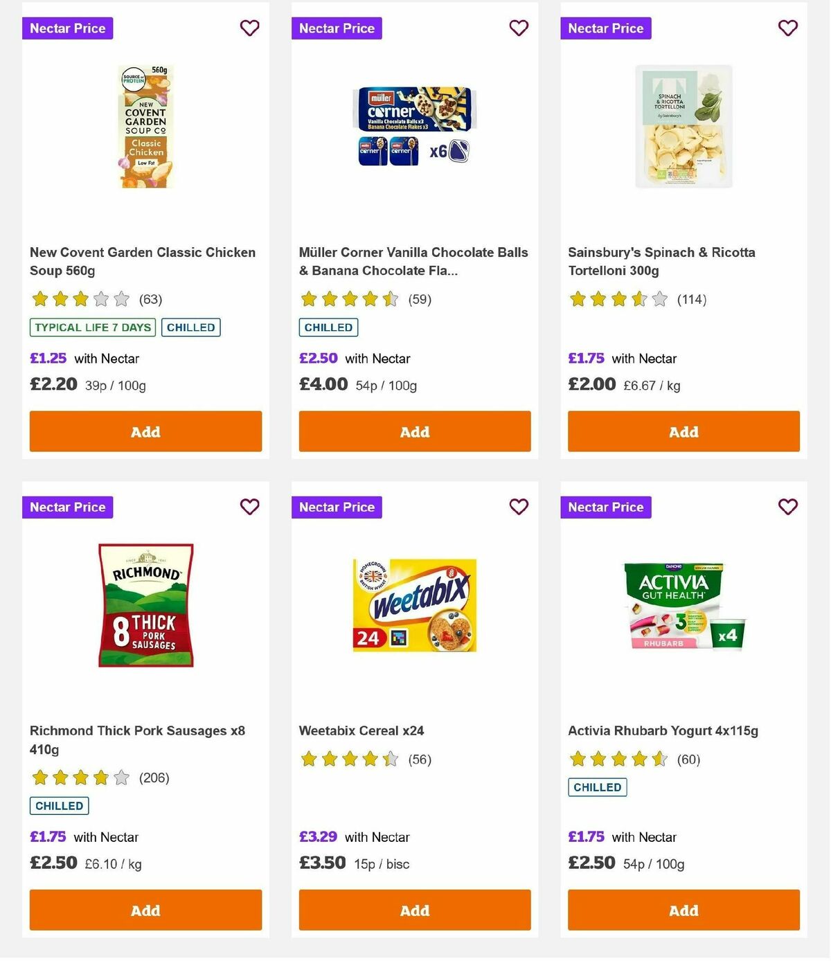 Sainsbury's Offers from 17 January