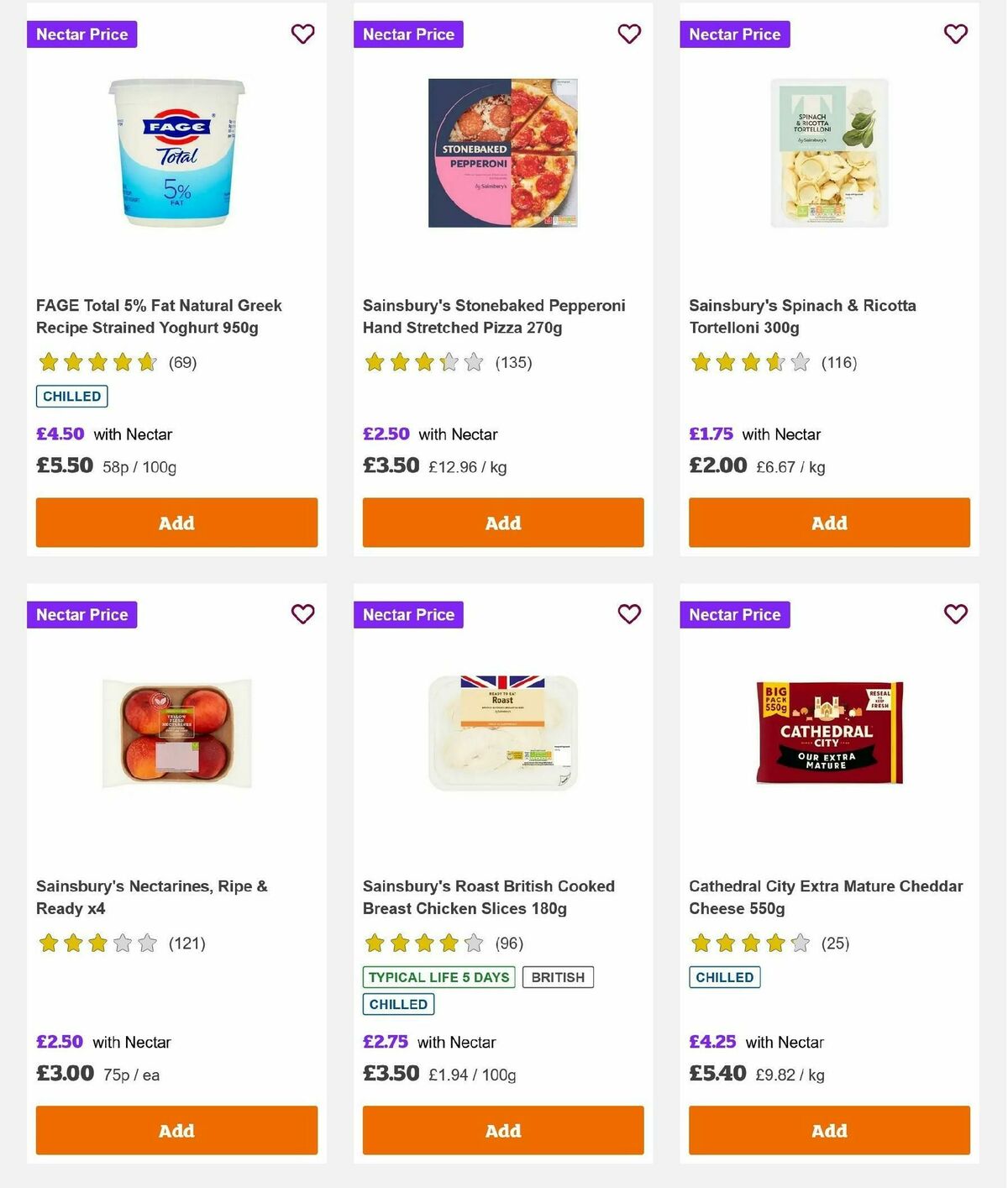 Sainsbury's Offers from 24 January
