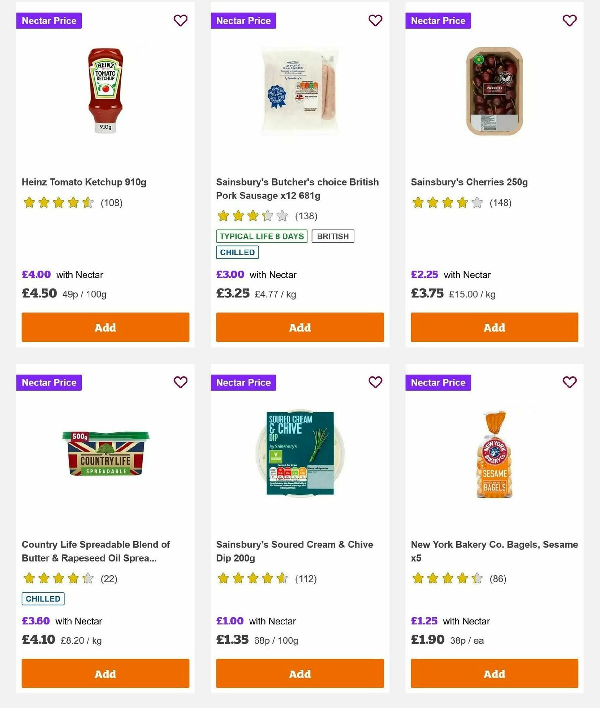 Sainsbury's Offers from 24 January