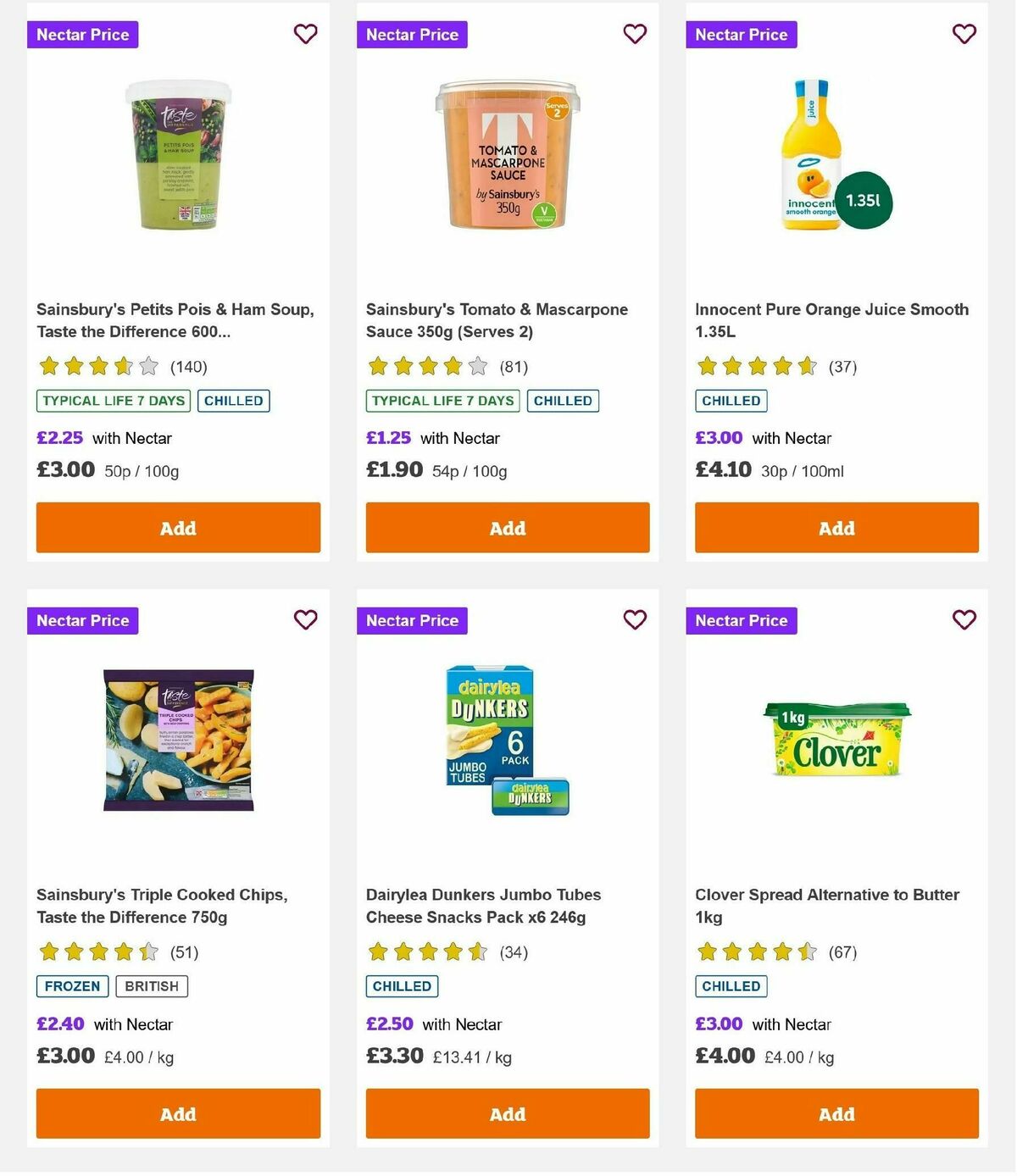 Sainsbury's Offers from 24 January