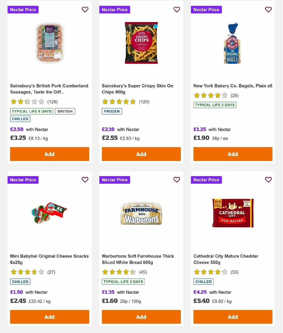 Sainsbury's Offers from 24 January
