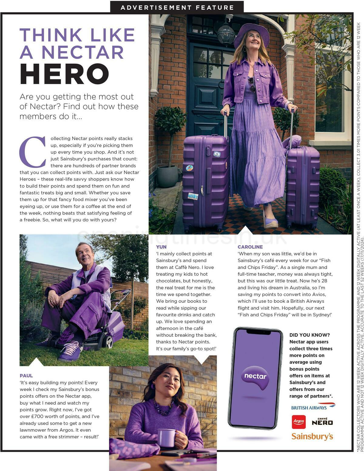 Sainsbury's Magazine February Offers from 1 February