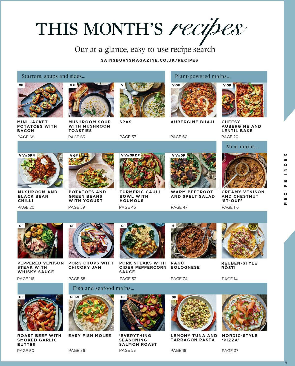 Sainsbury's Magazine February Offers from 1 February