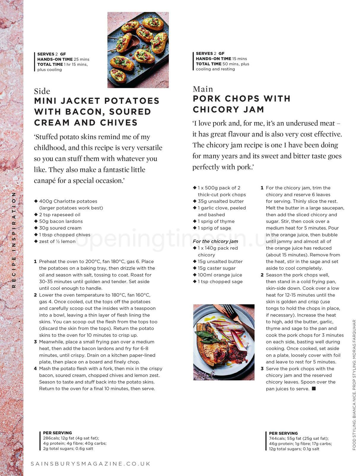 Sainsbury's Magazine February Offers from 1 February