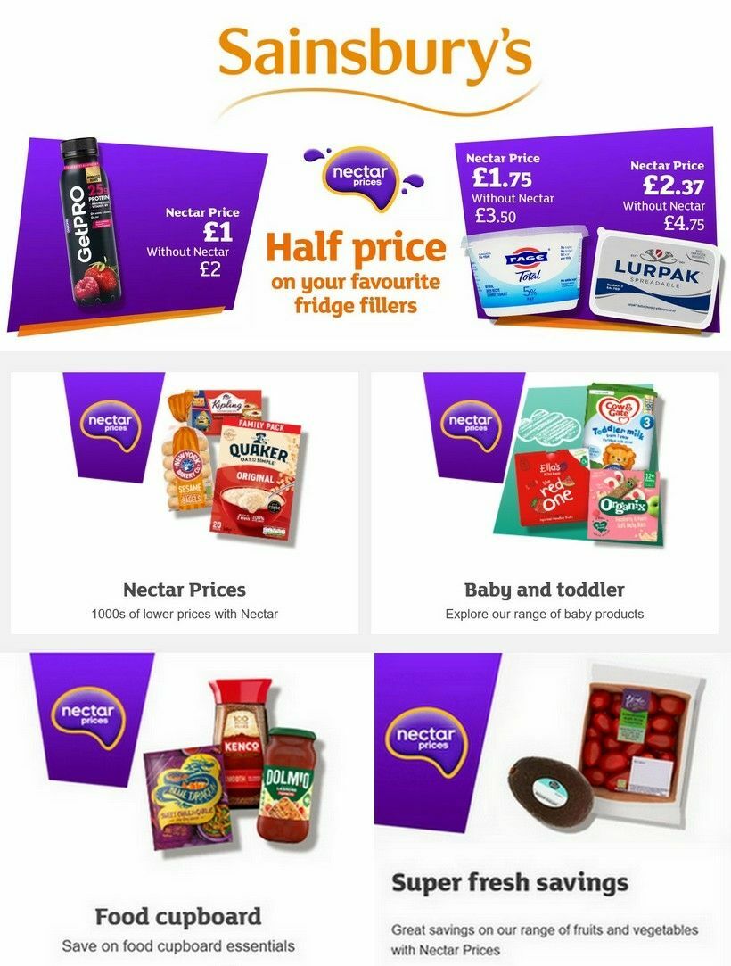 Sainsbury's Offers from 31 January