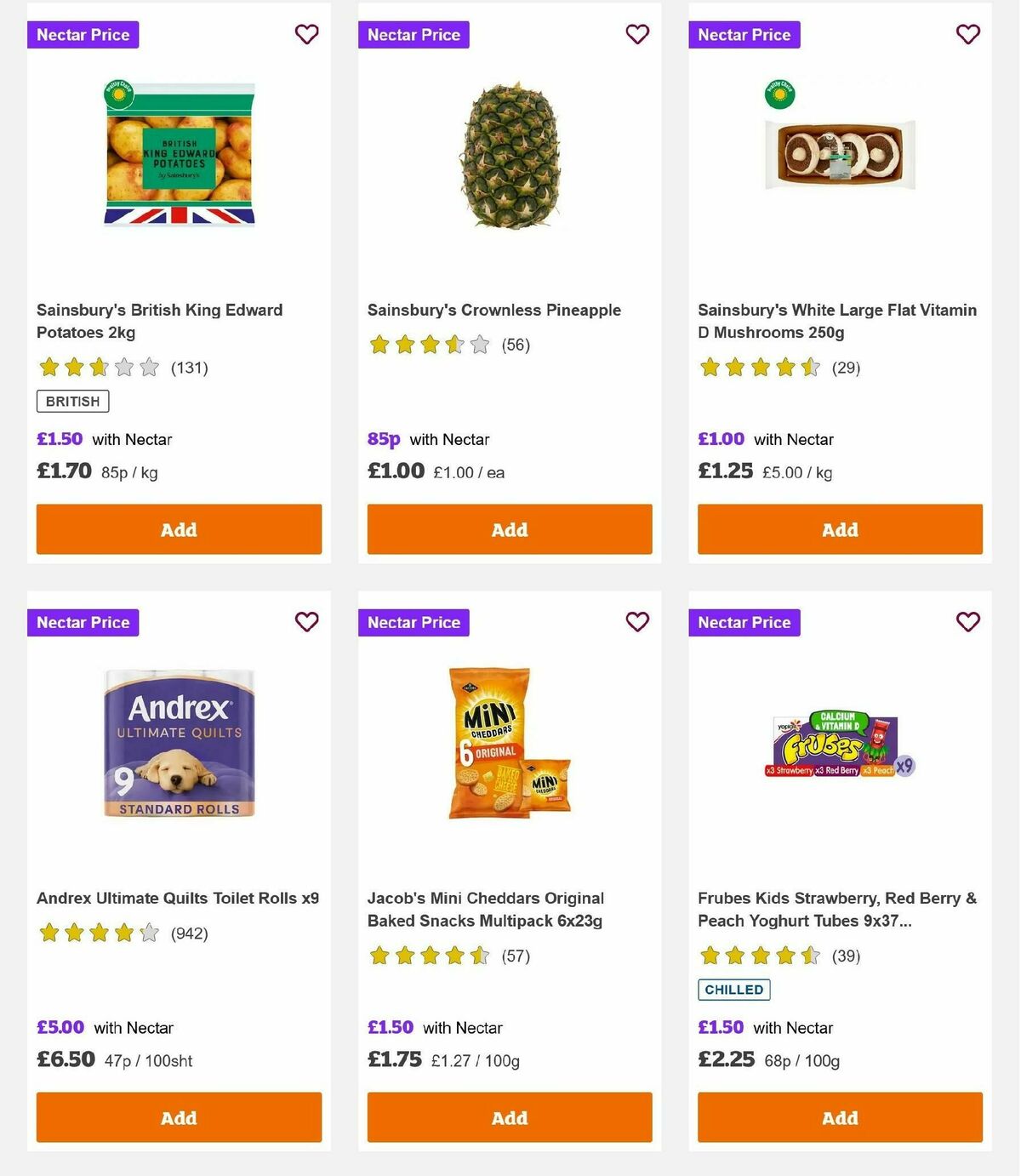 Sainsbury's Offers from 31 January