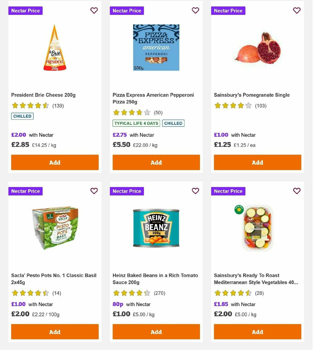 Sainsbury's Offers from 7 February