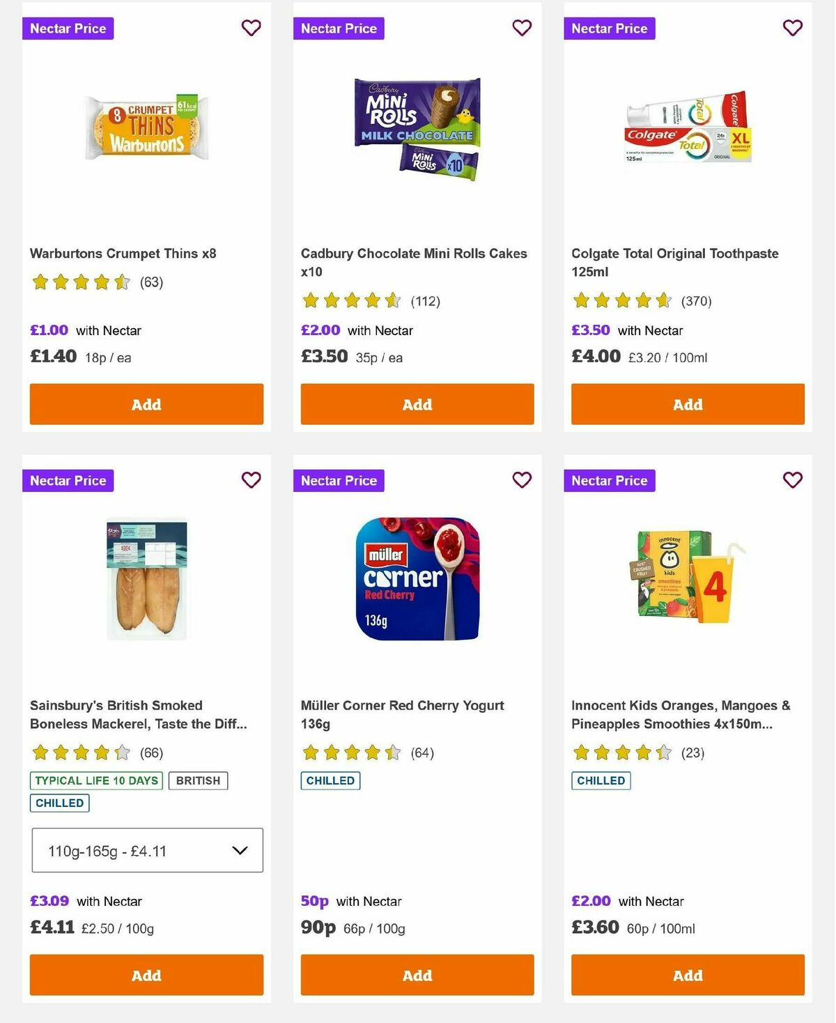 Sainsbury's Offers from 7 February