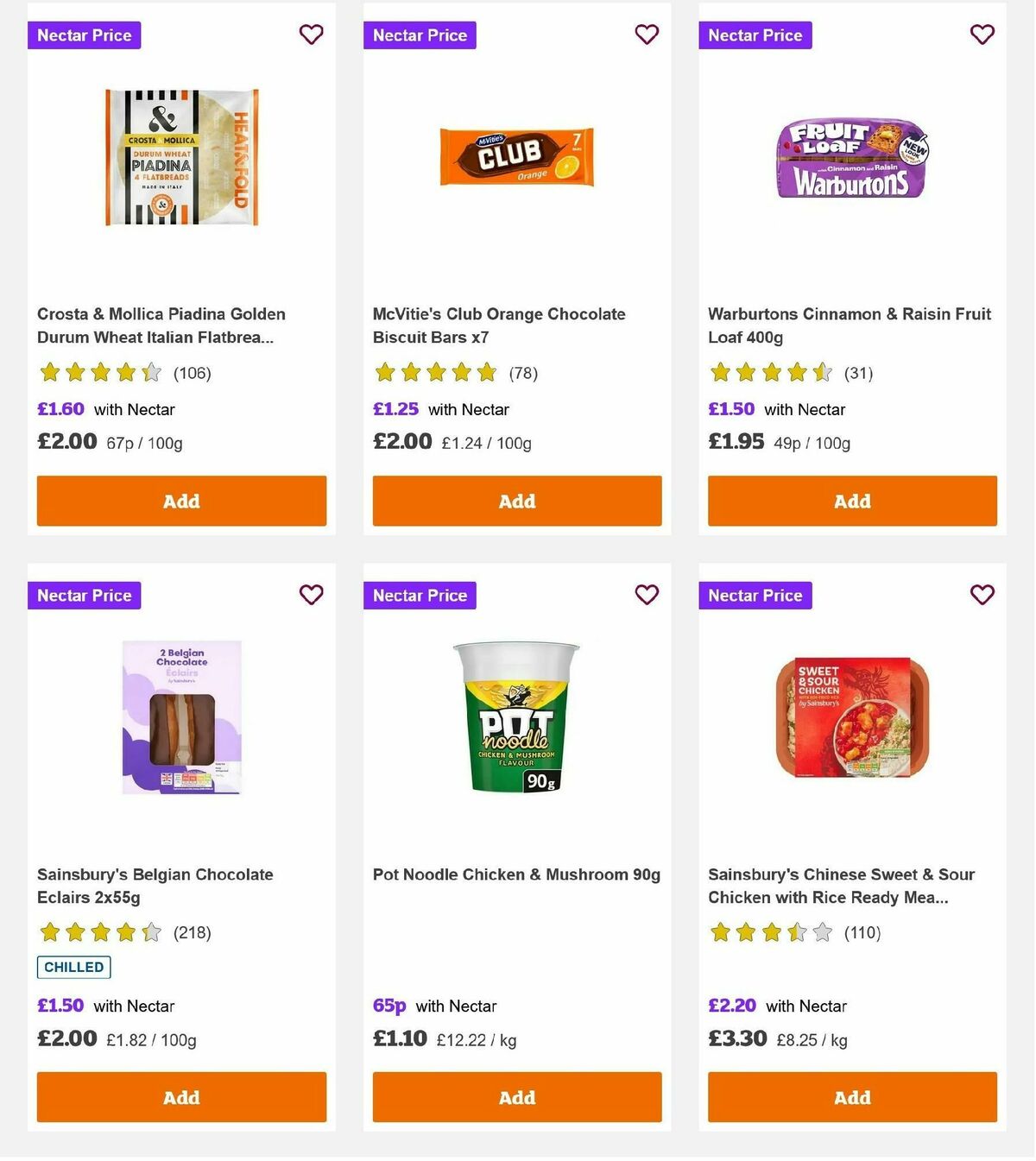 Sainsbury's Offers from 7 February