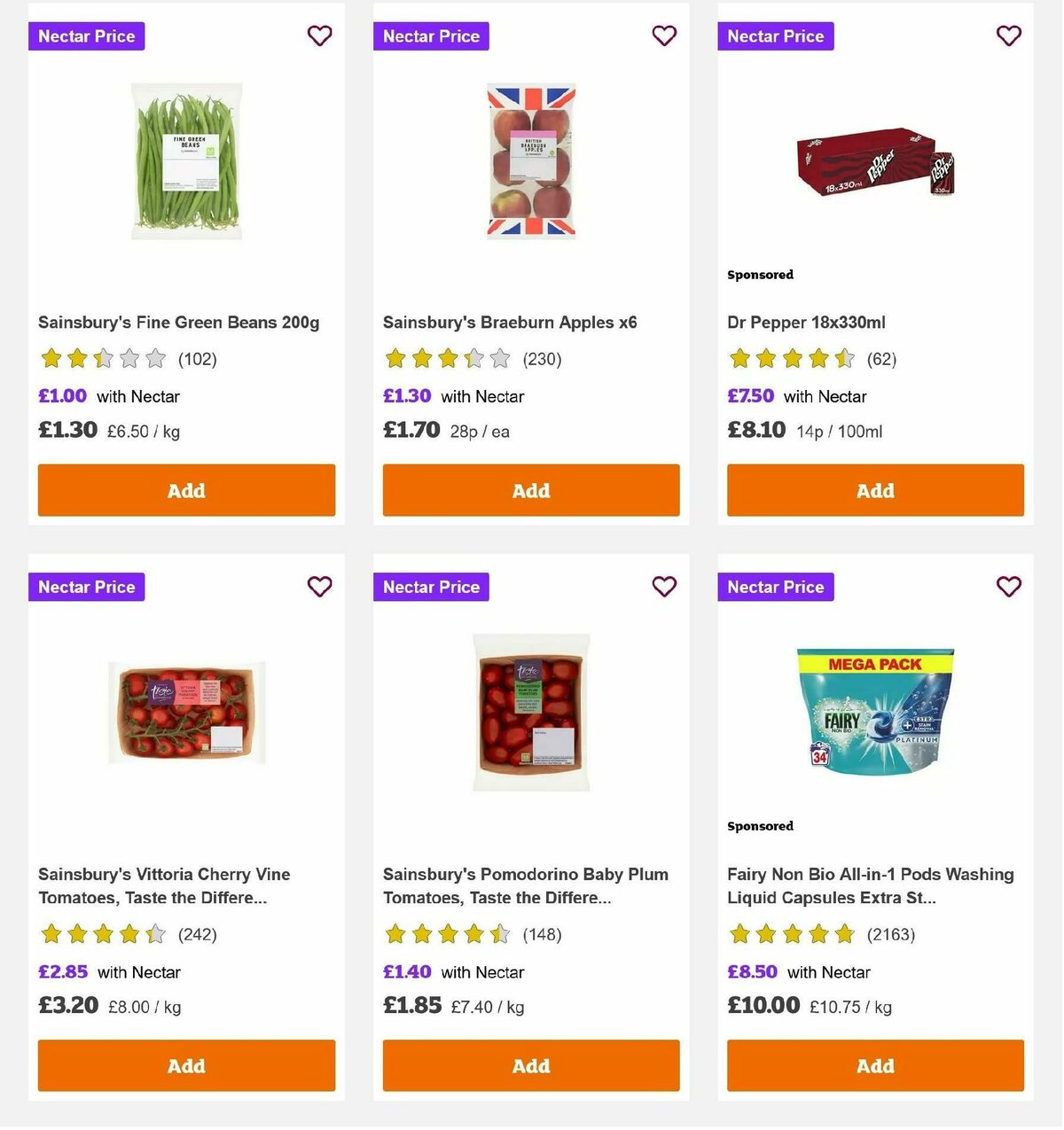 Sainsbury's Offers from 7 February
