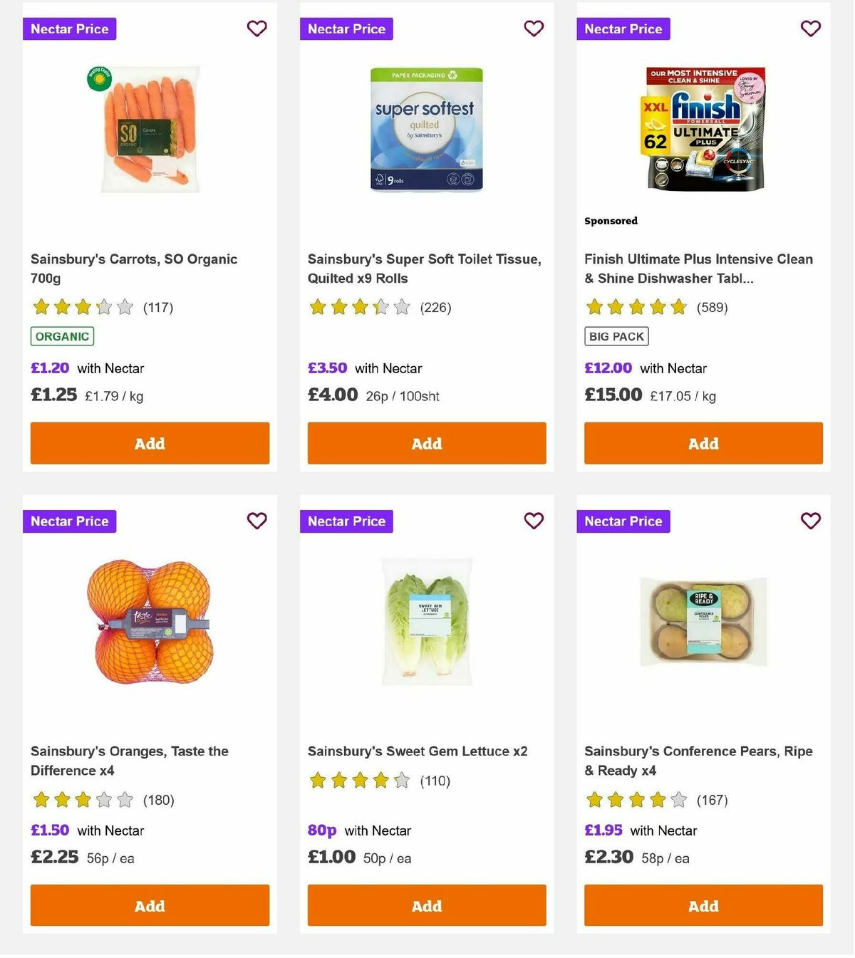 Sainsbury's Offers from 7 February