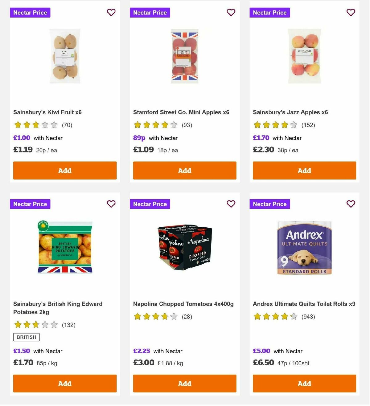 Sainsbury's Offers from 7 February