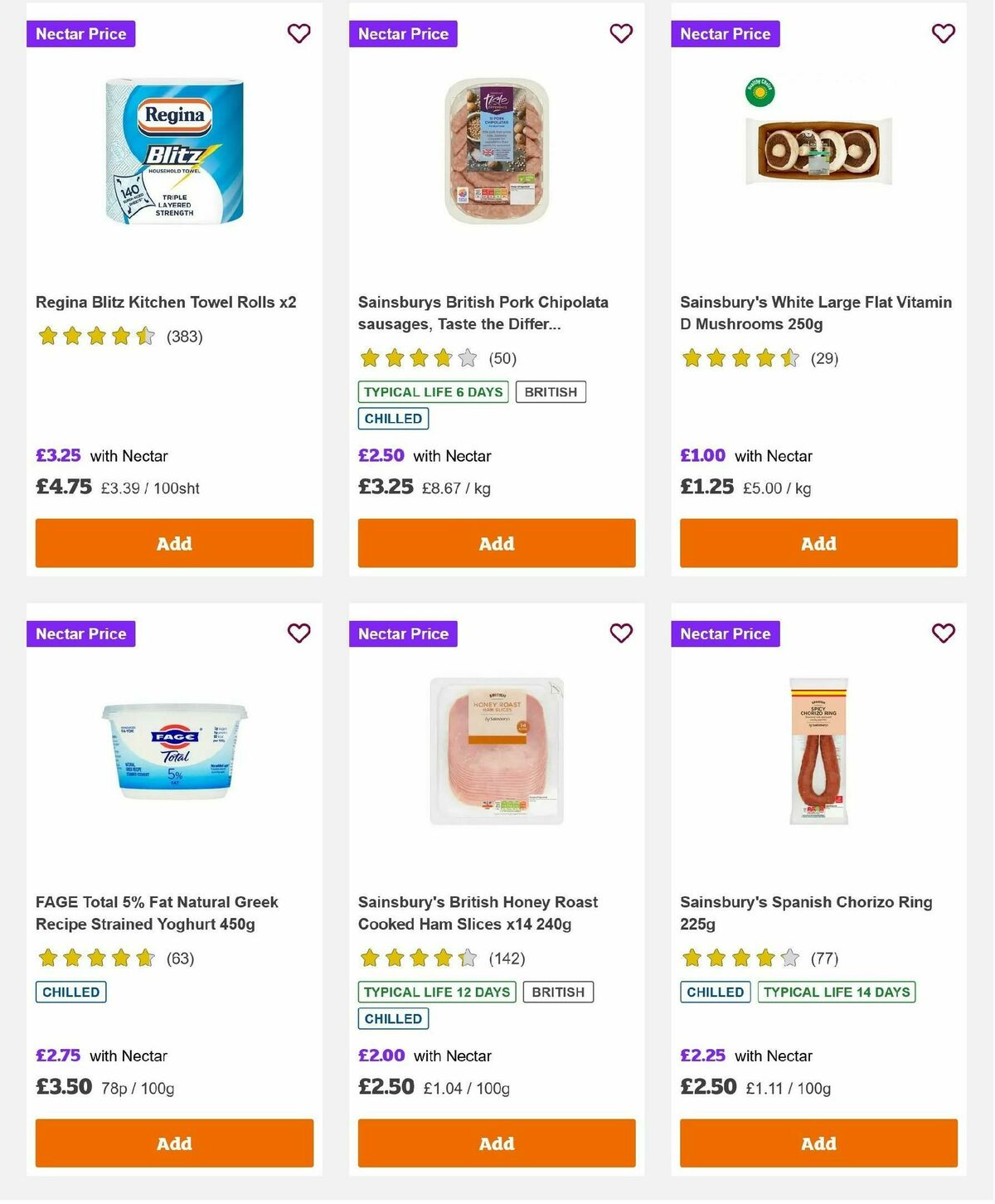 Sainsbury's Offers from 7 February