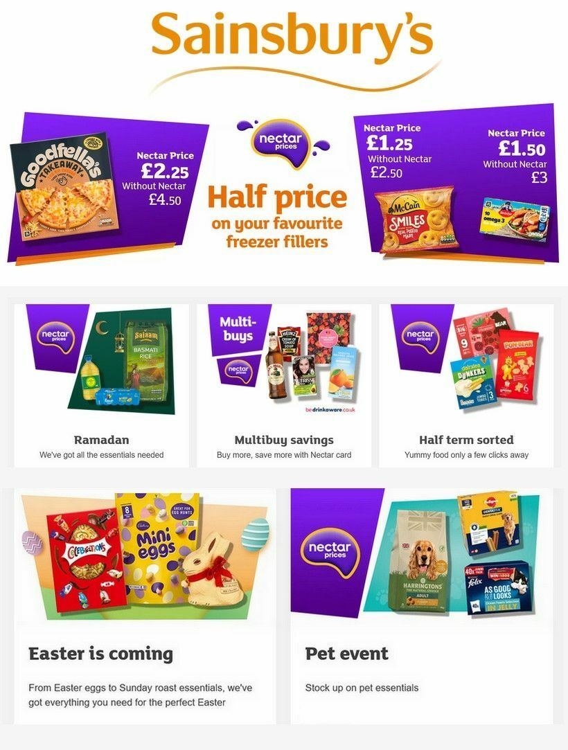 Sainsbury's Offers from 20 February