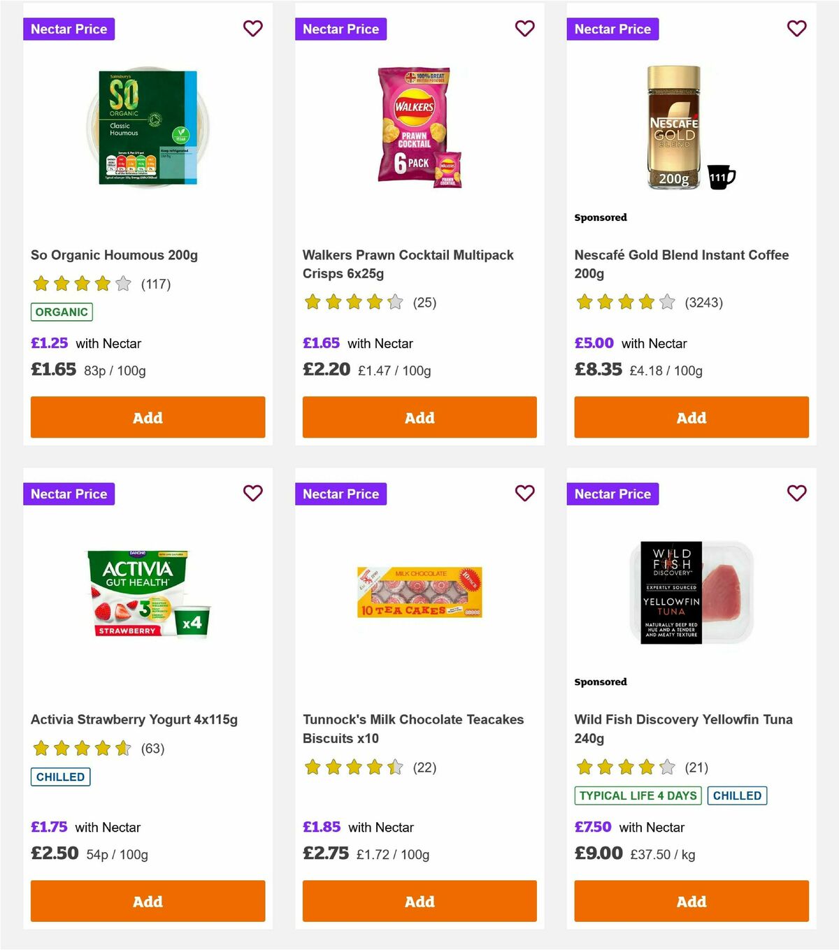 Sainsbury's Offers from 20 February