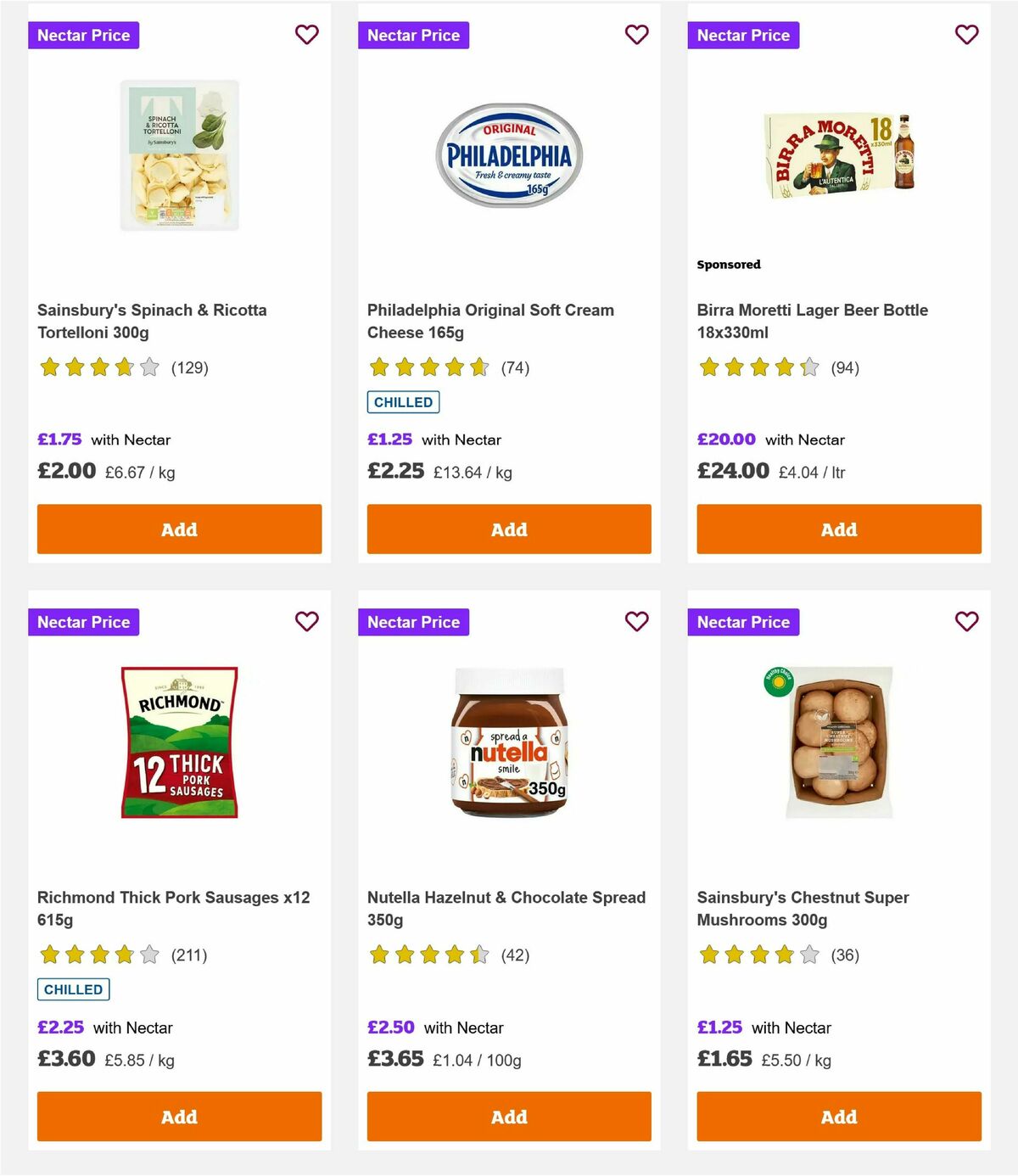 Sainsbury's Offers from 20 February