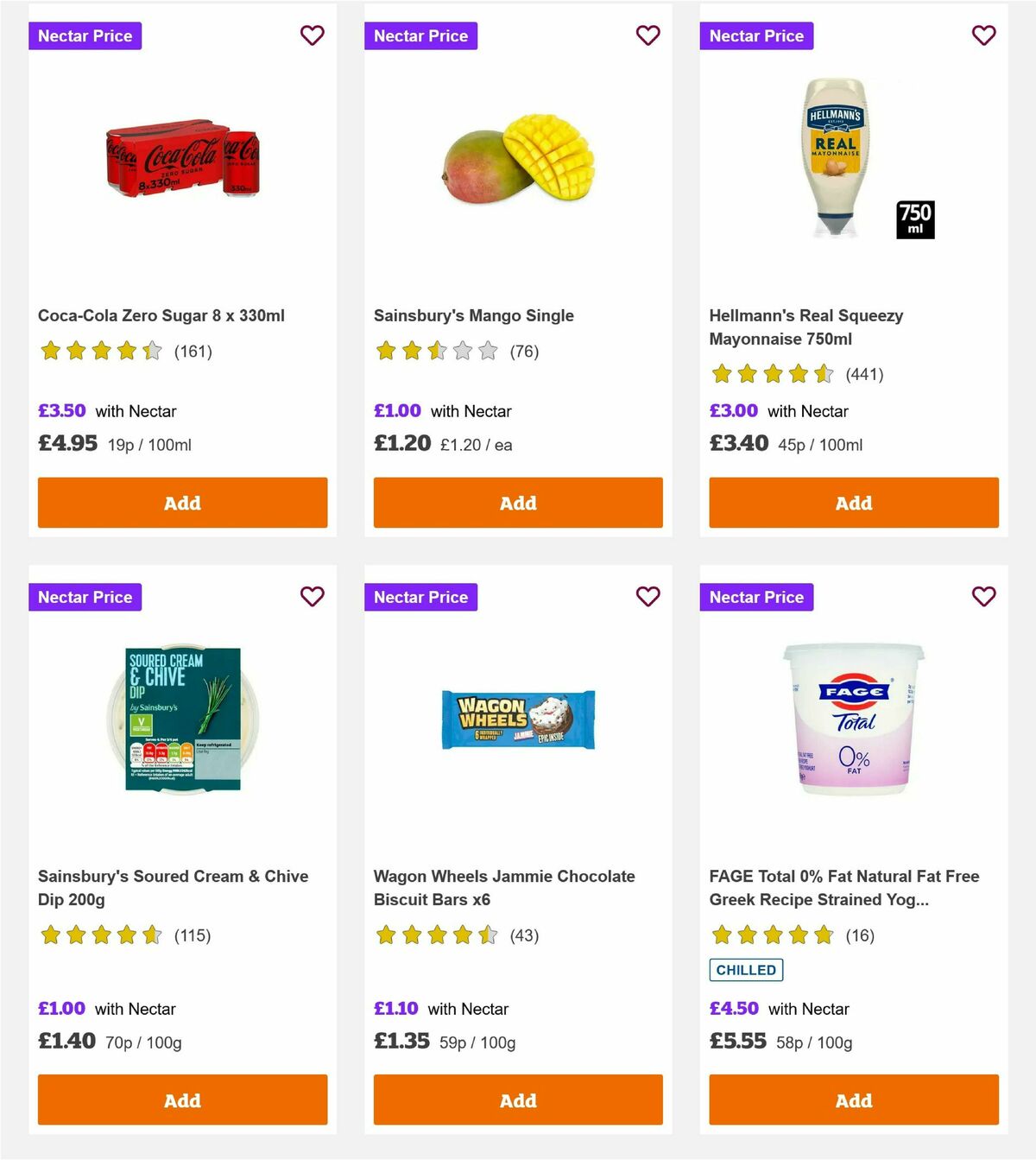 Sainsbury's Offers from 20 February