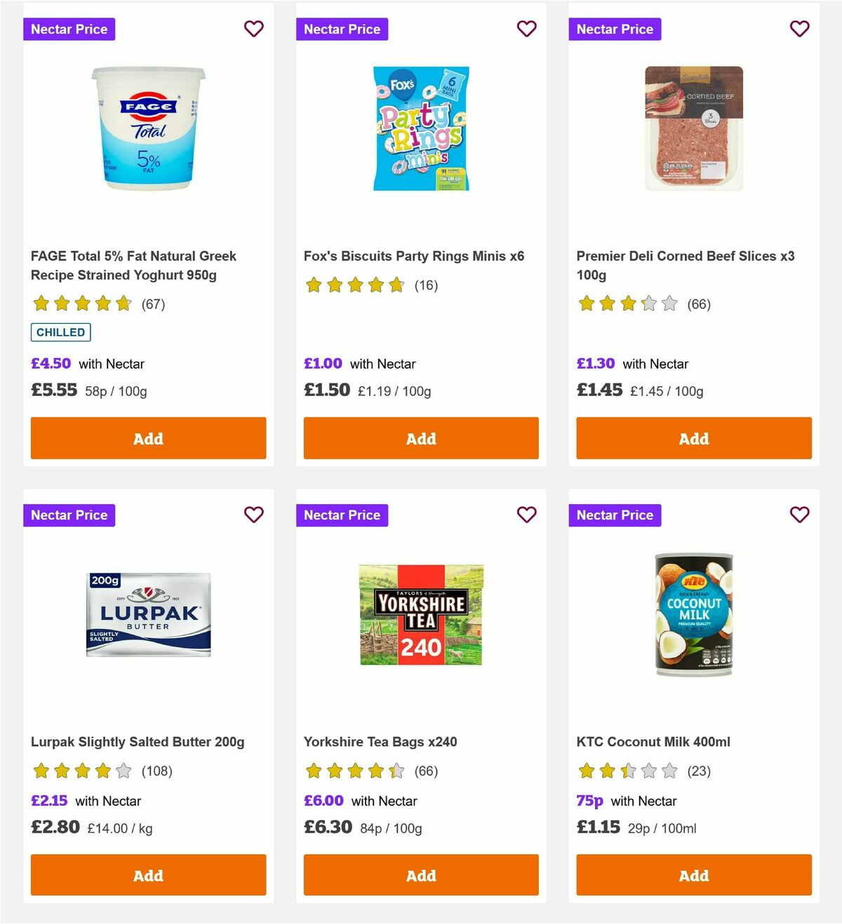 Sainsbury's Offers from 20 February