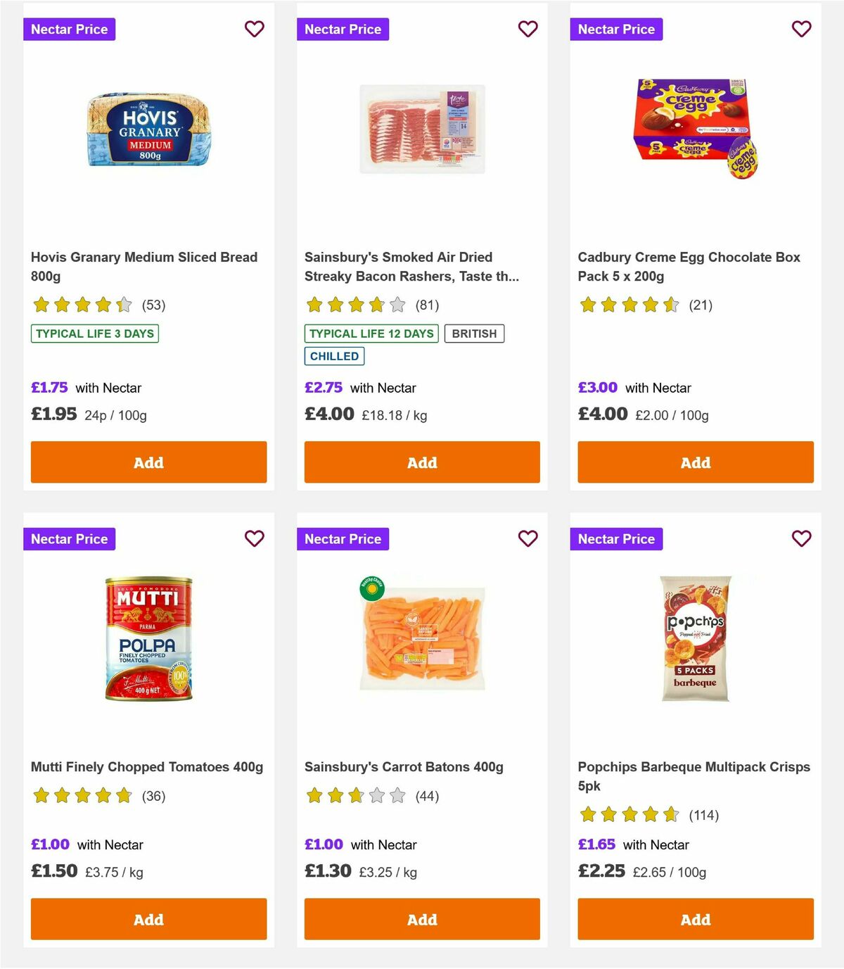 Sainsbury's Offers from 20 February