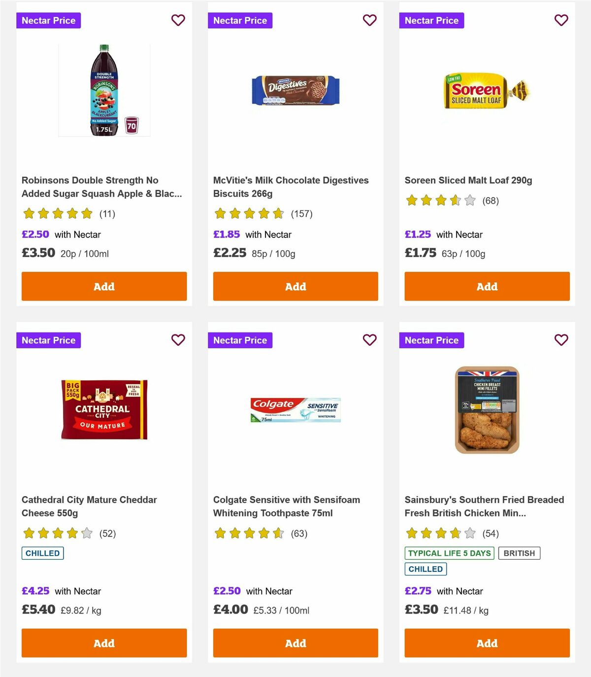 Sainsbury's Offers from 20 February