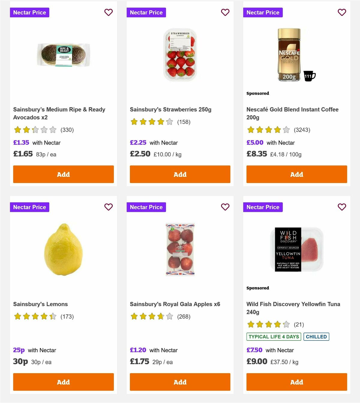 Sainsbury's Offers from 20 February