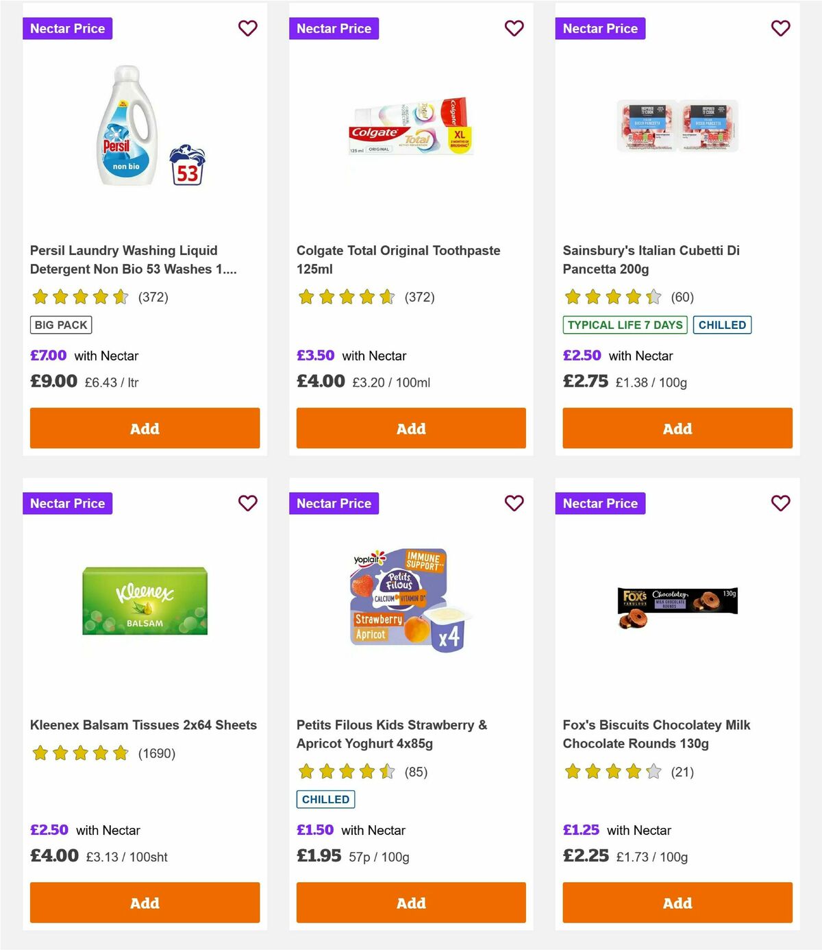 Sainsbury's Offers from 20 February