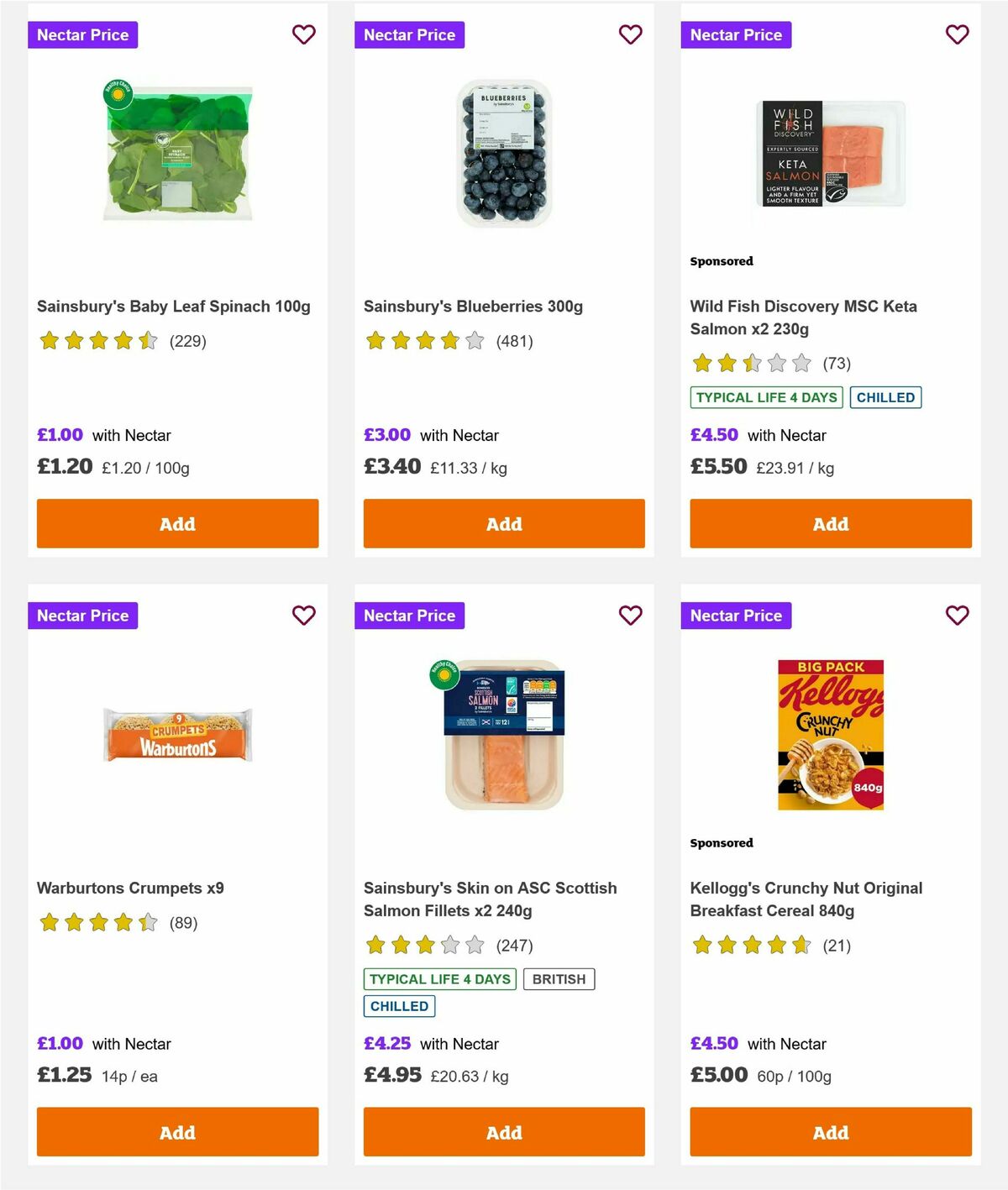 Sainsbury's Offers from 20 February