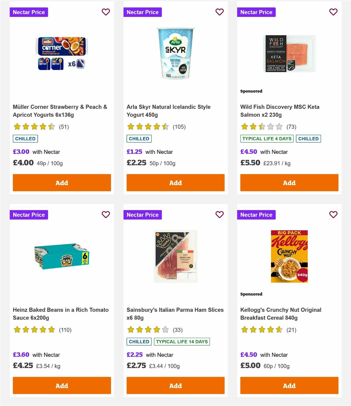 Sainsbury's Offers from 20 February