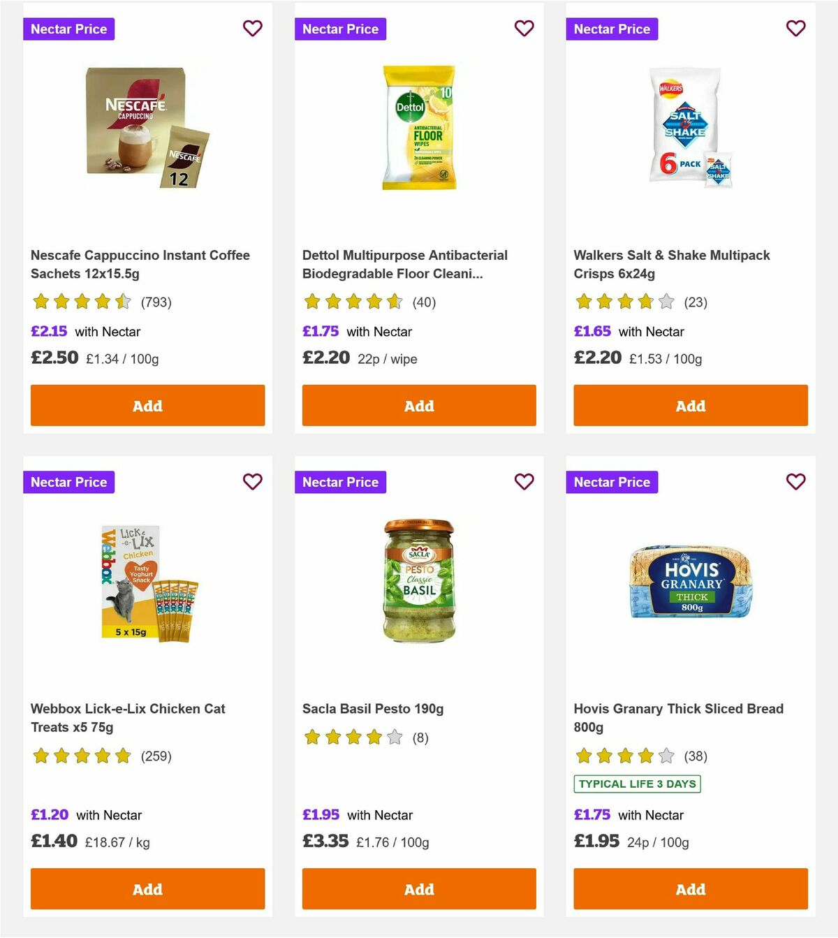 Sainsbury's Offers from 20 February