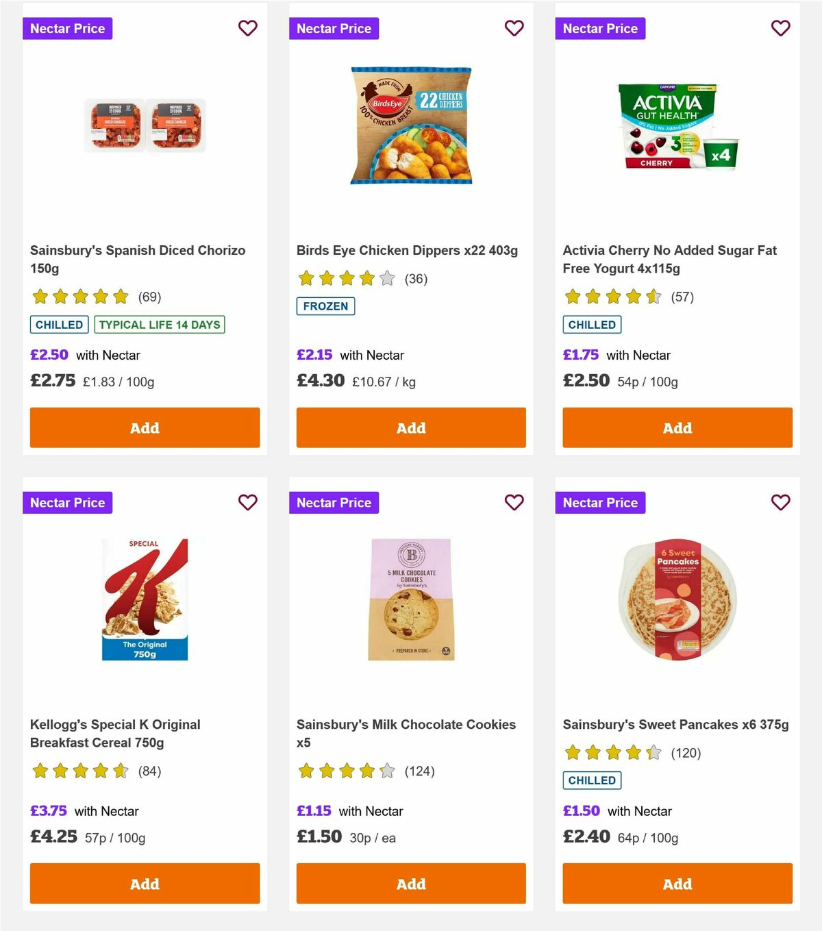 Sainsbury's Offers from 20 February