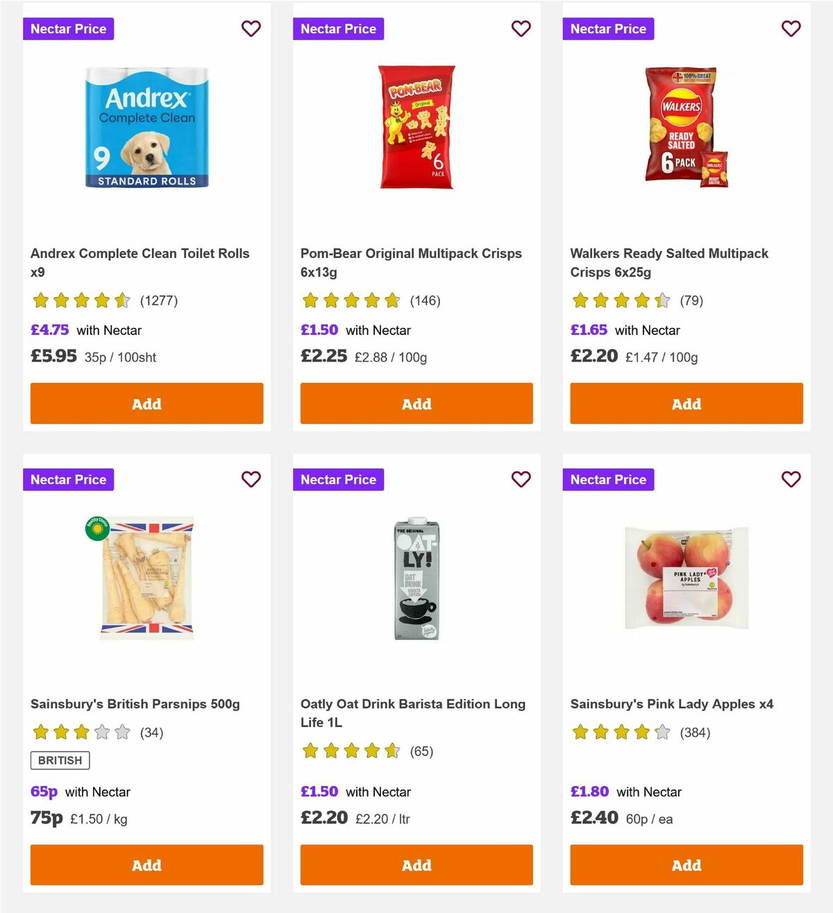 Sainsbury's Offers from 20 February