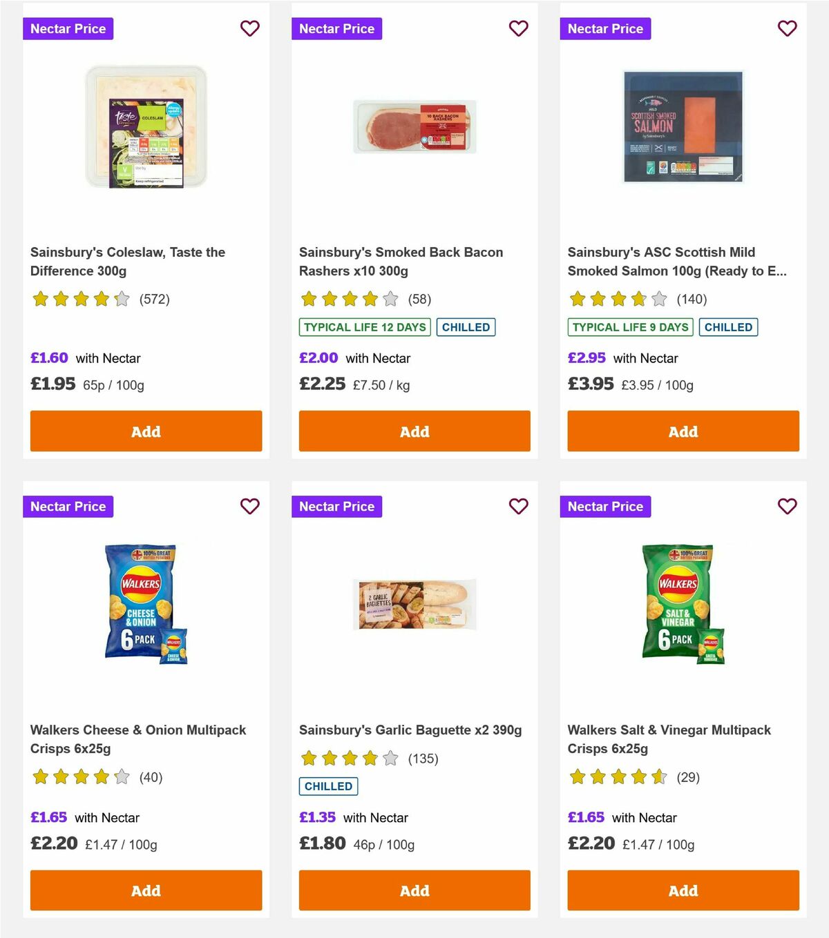 Sainsbury's Offers from 20 February
