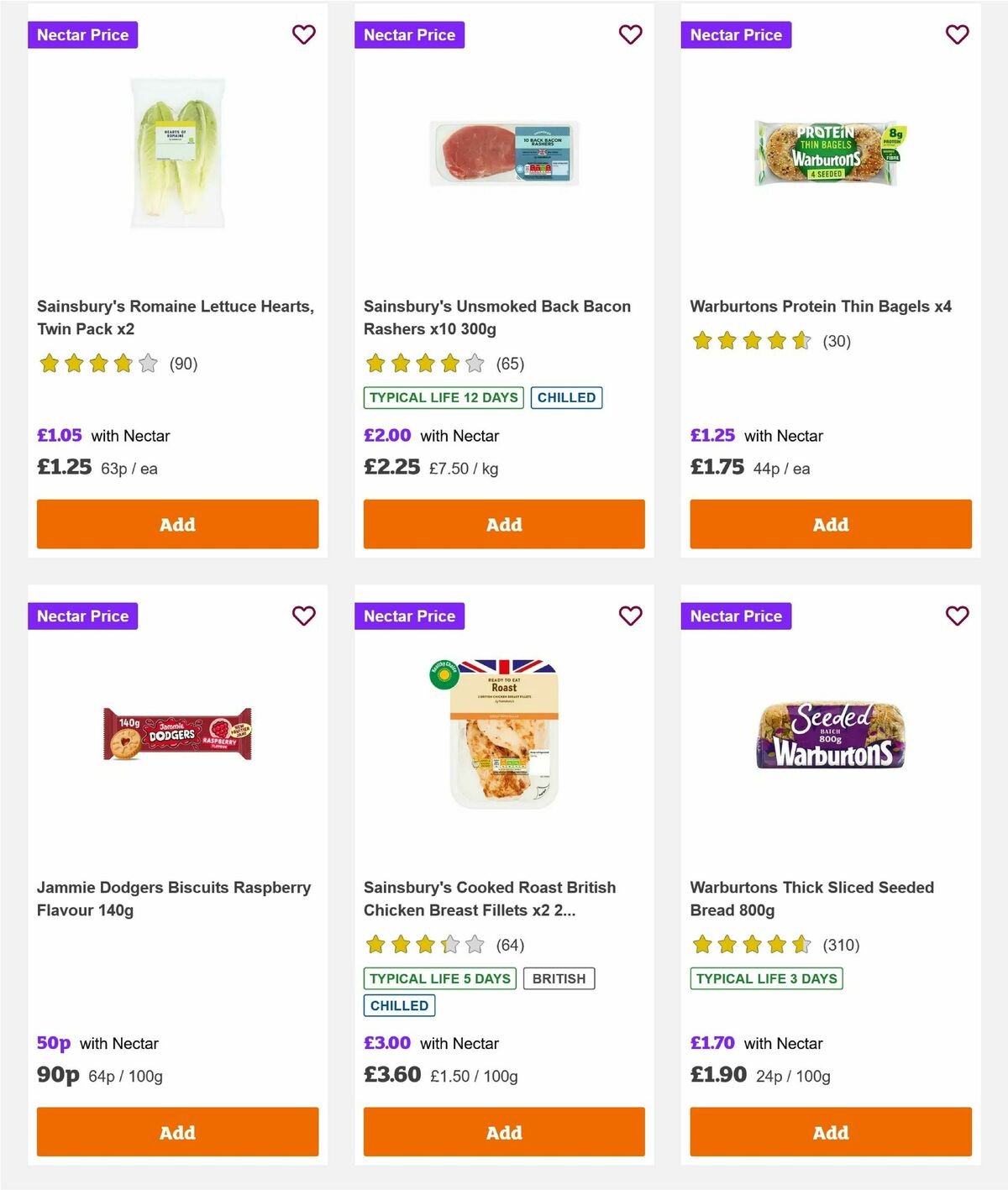 Sainsbury's Offers from 20 February