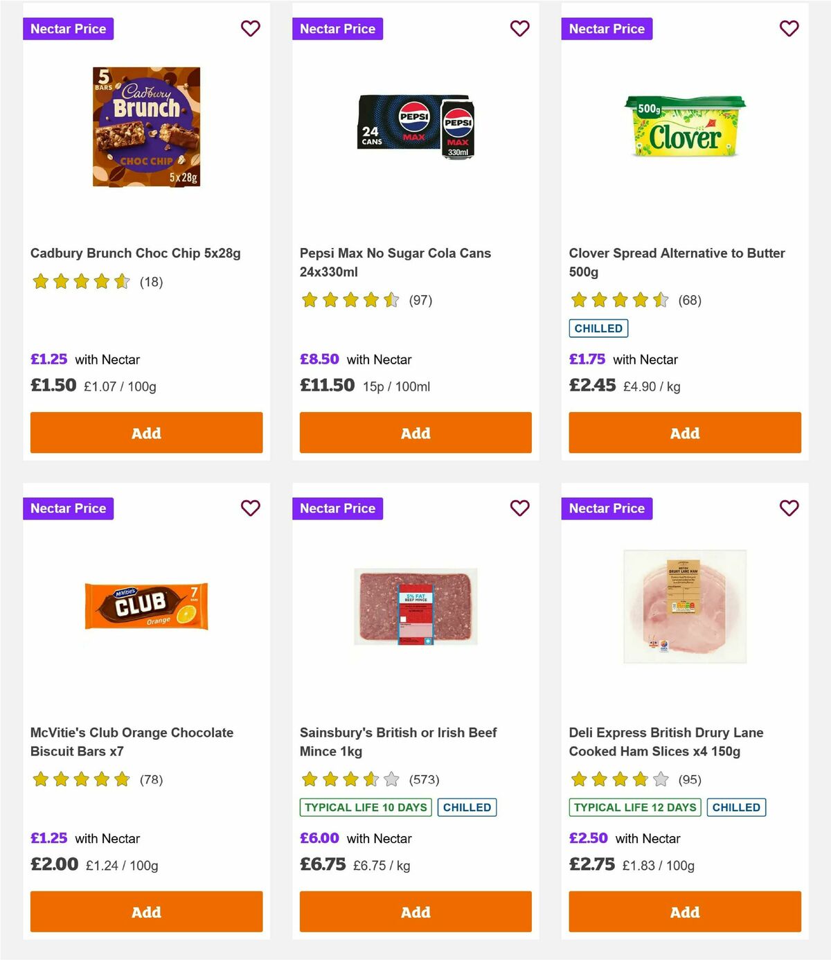 Sainsbury's Offers from 20 February