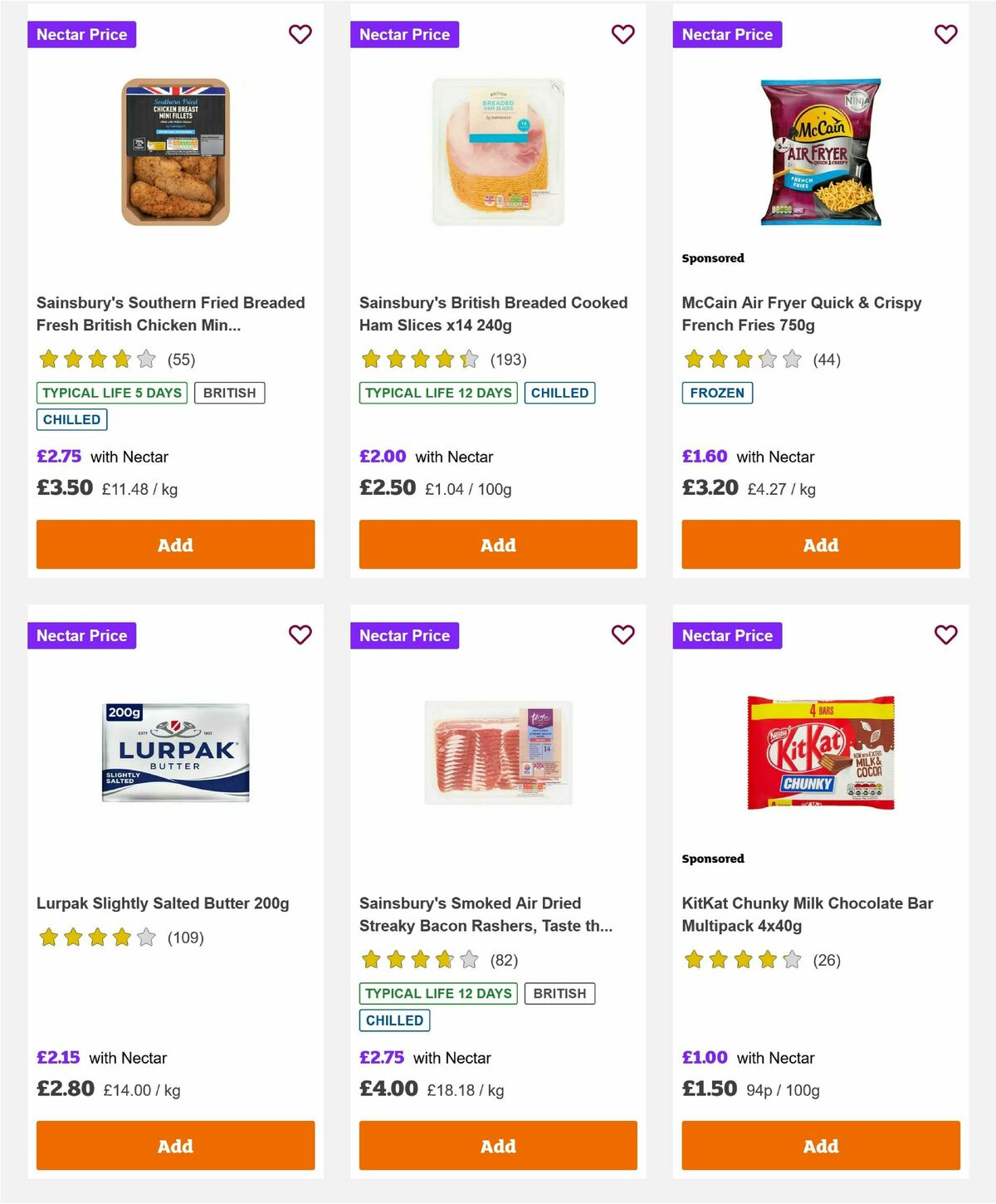 Sainsbury's Offers from 7 March