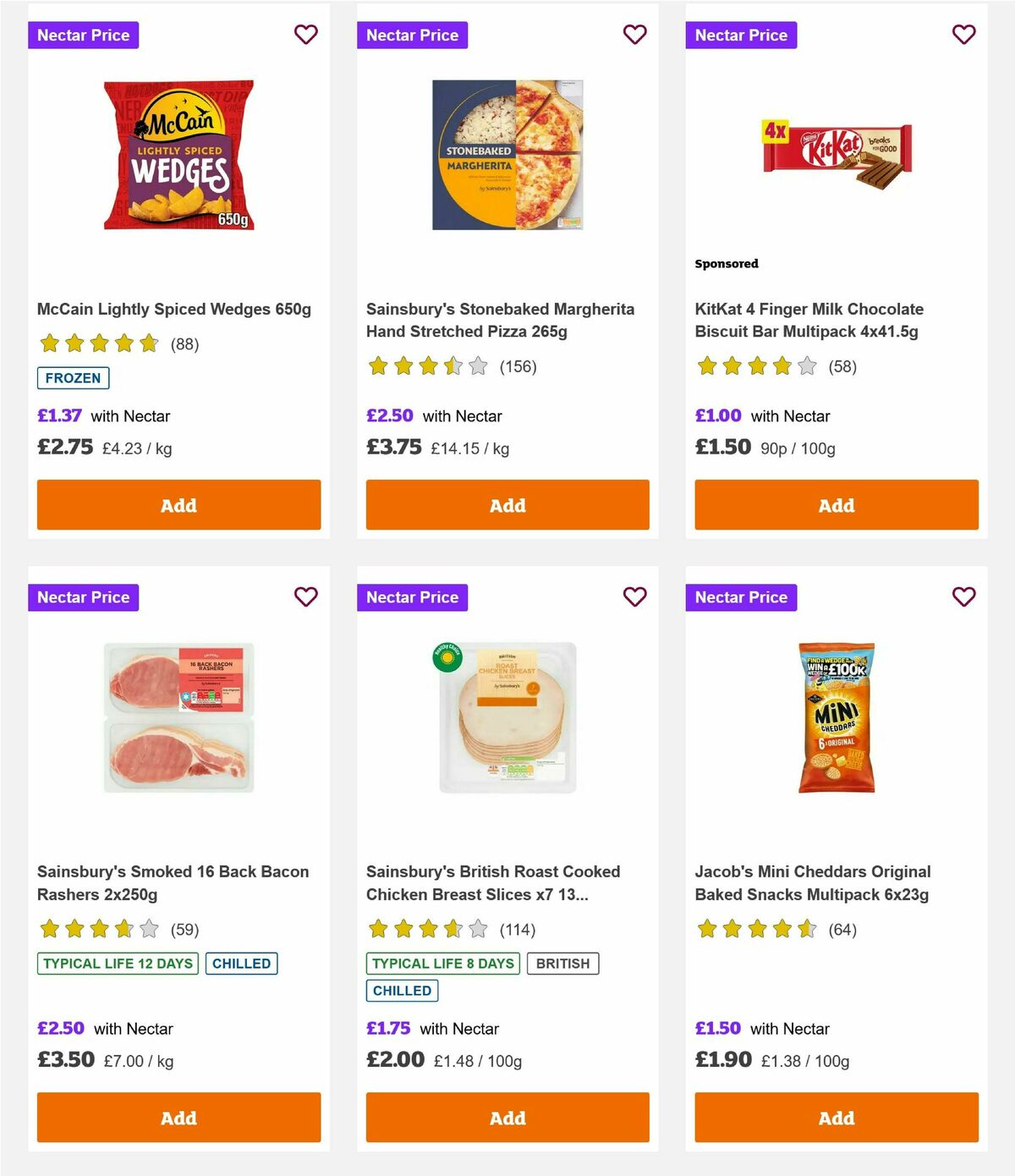 Sainsbury's Offers from 7 March
