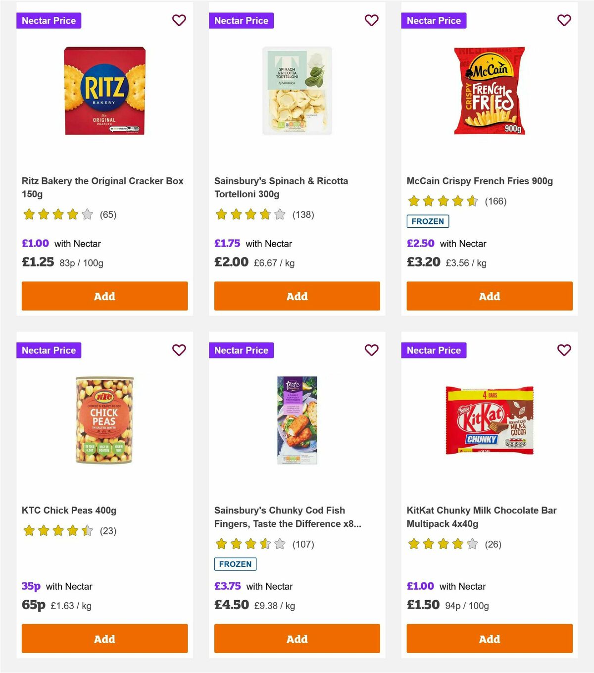 Sainsbury's Offers from 7 March