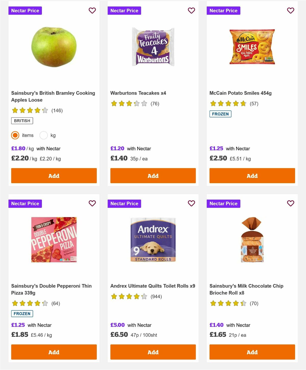 Sainsbury's Offers from 7 March