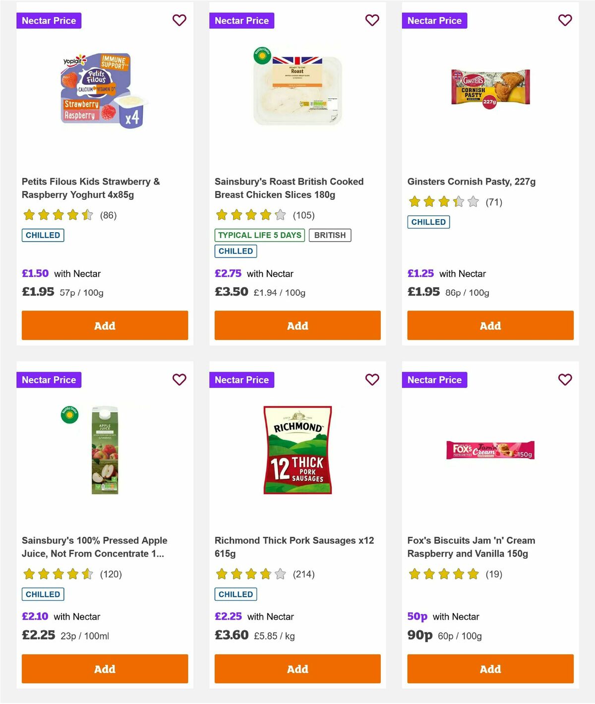 Sainsbury's Offers from 7 March
