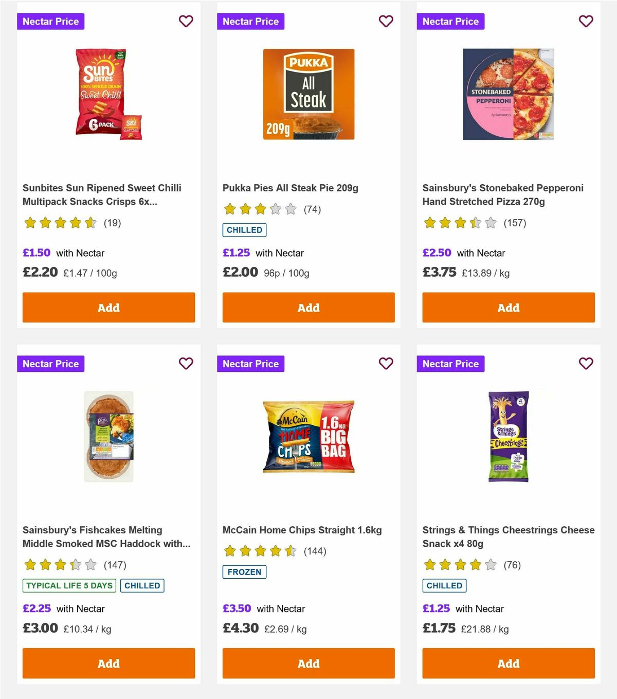 Sainsbury's Offers from 7 March