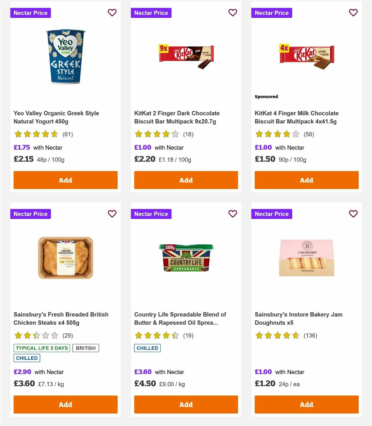Sainsbury's Offers from 7 March