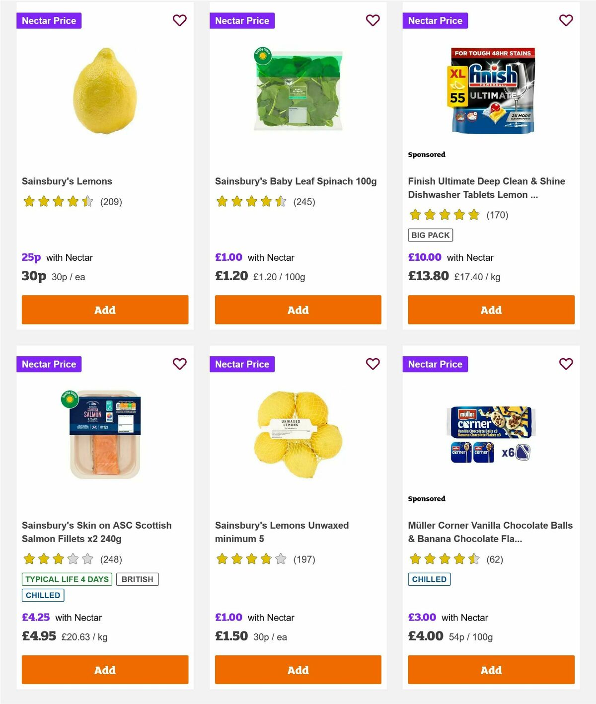 Sainsbury's Offers from 7 March