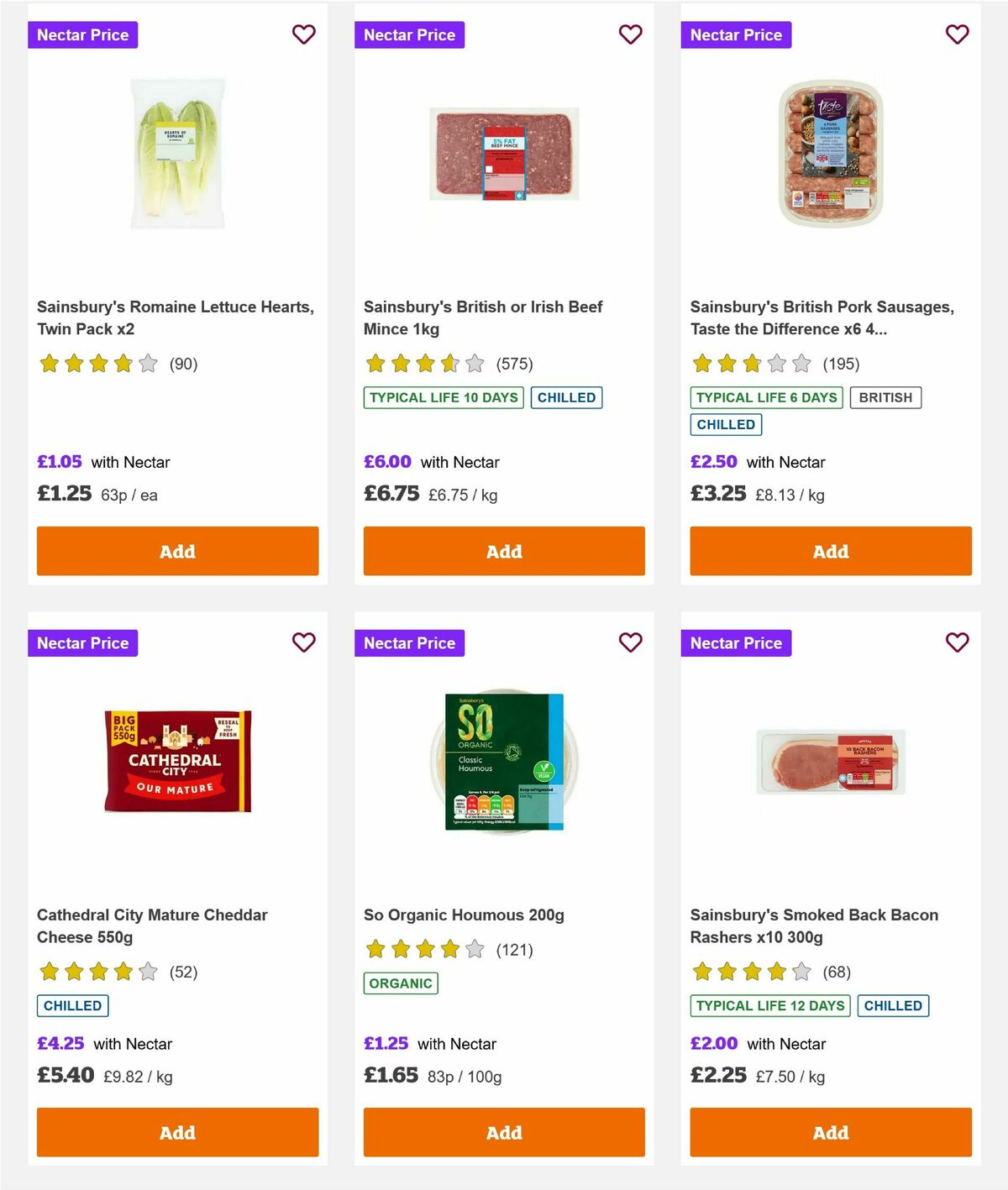 Sainsbury's Offers from 7 March