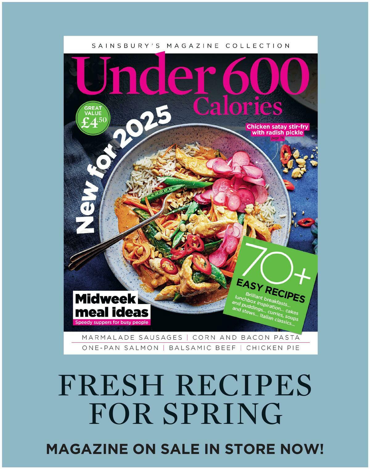 Sainsbury's Magazine March Offers from 10 March