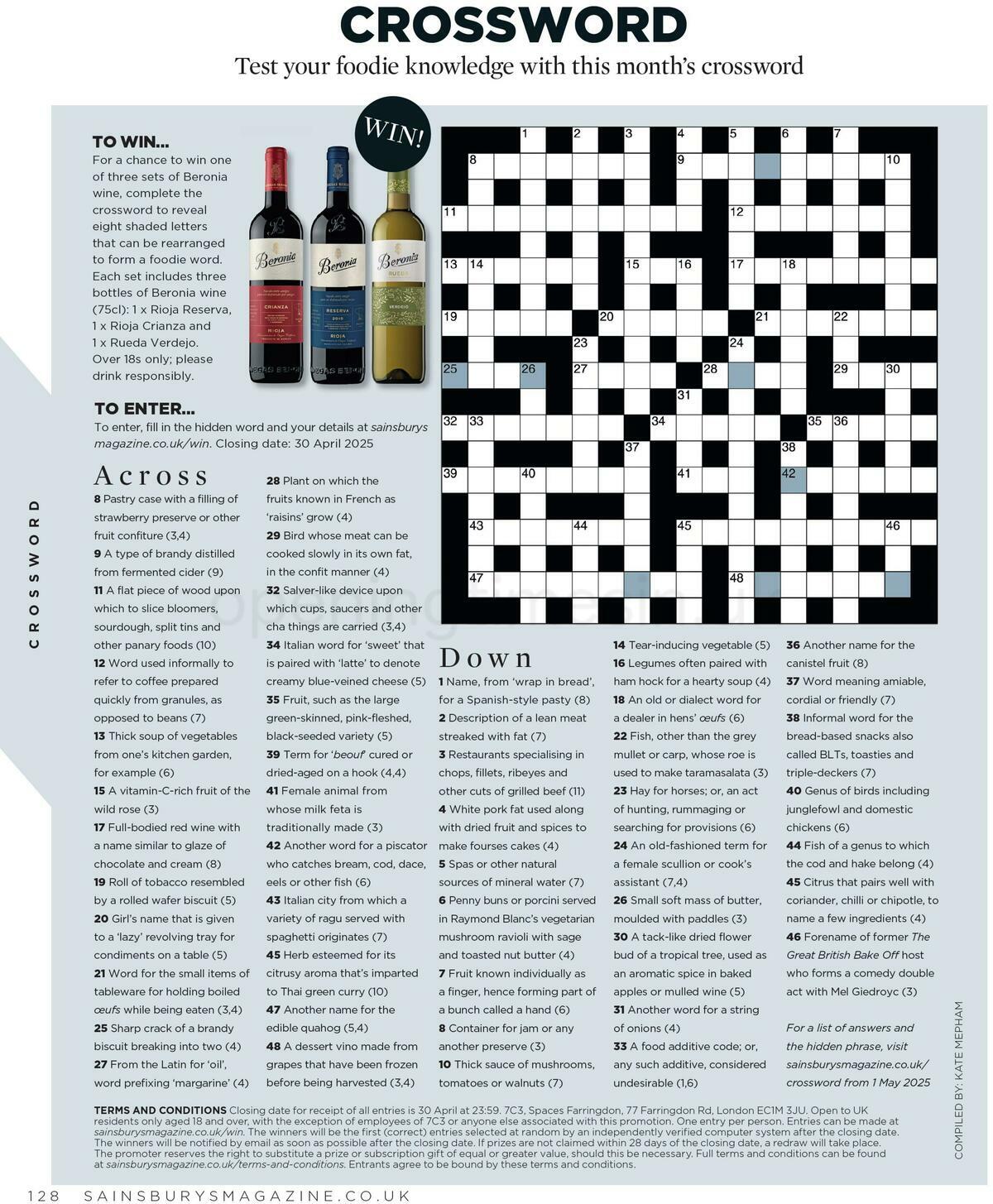 Sainsbury's Magazine March Offers from 10 March