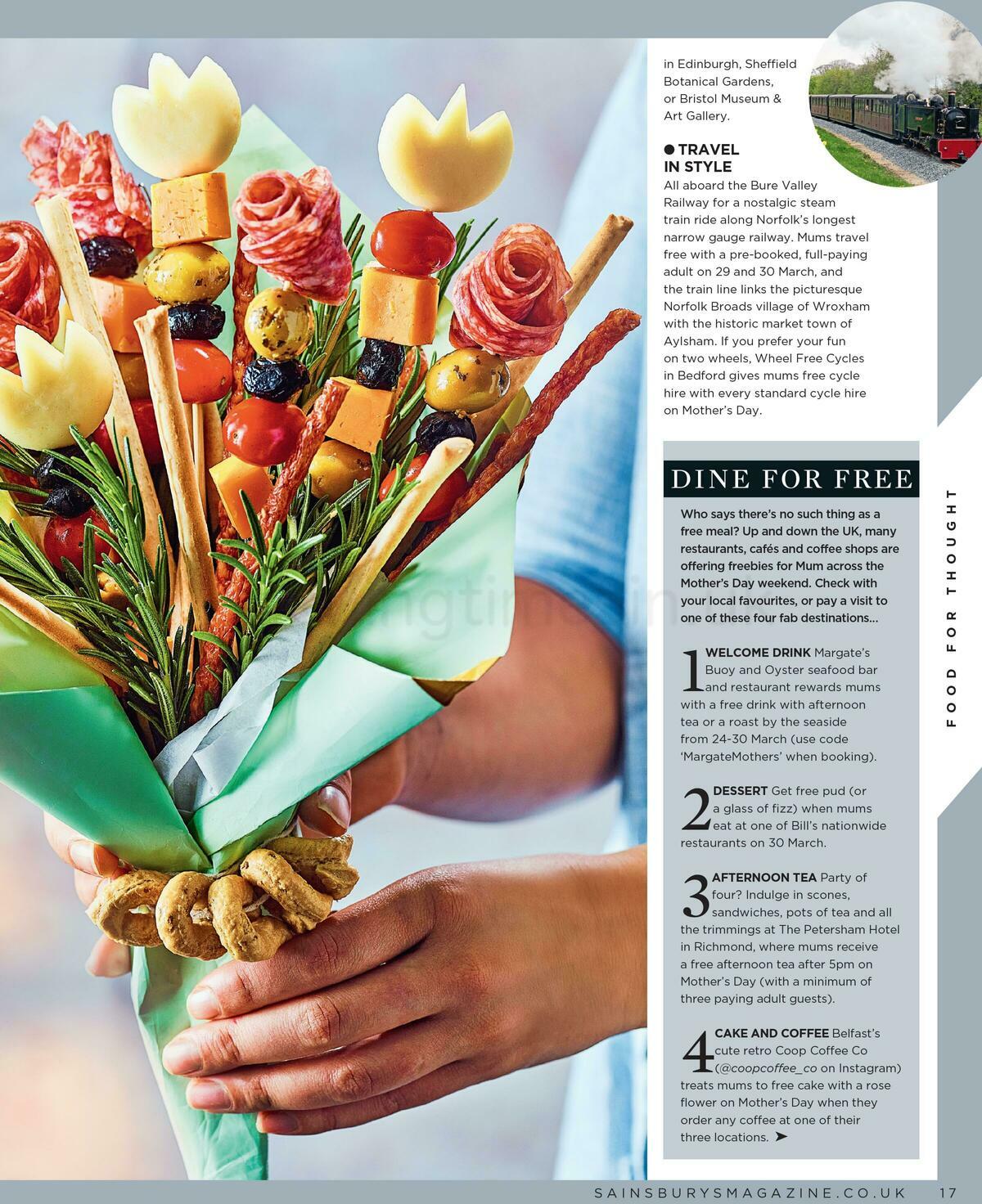 Sainsbury's Magazine March Offers from 10 March