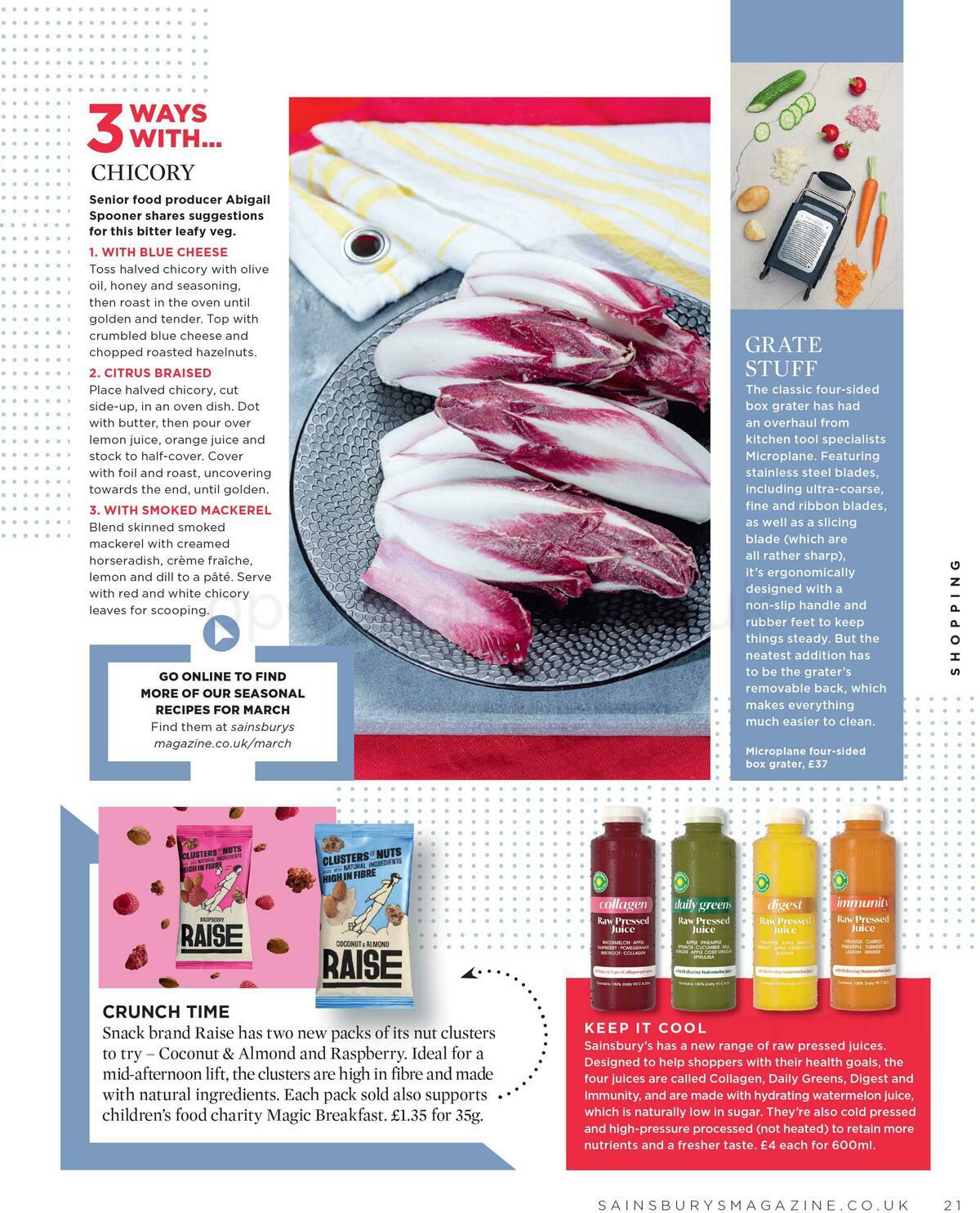 Sainsbury's Magazine March Offers from 10 March