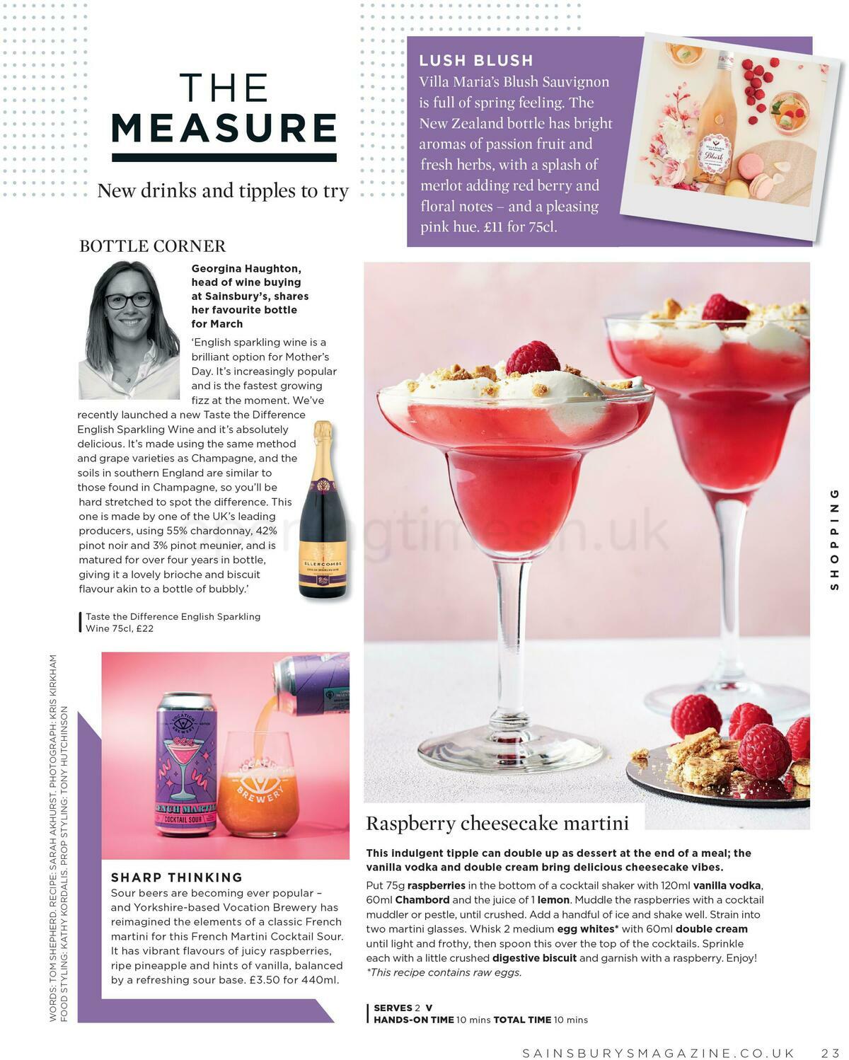 Sainsbury's Magazine March Offers from 10 March