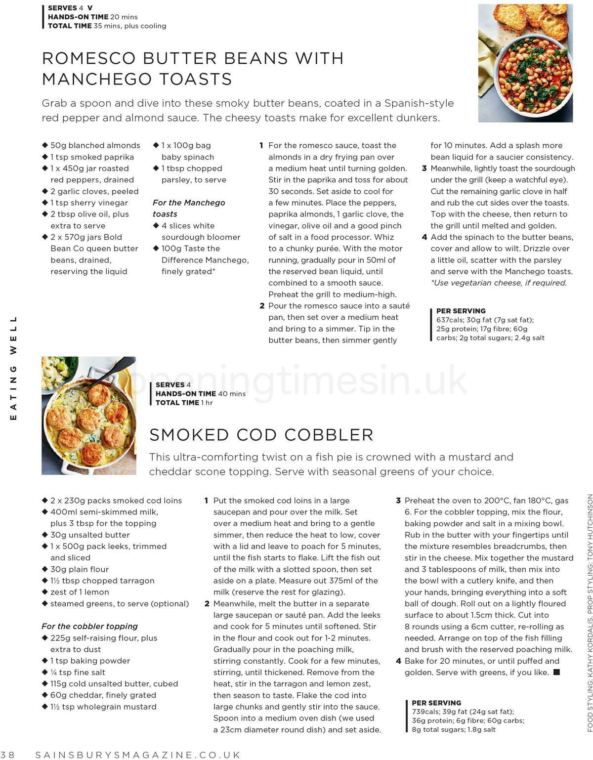 Sainsbury's Magazine March Offers from 10 March