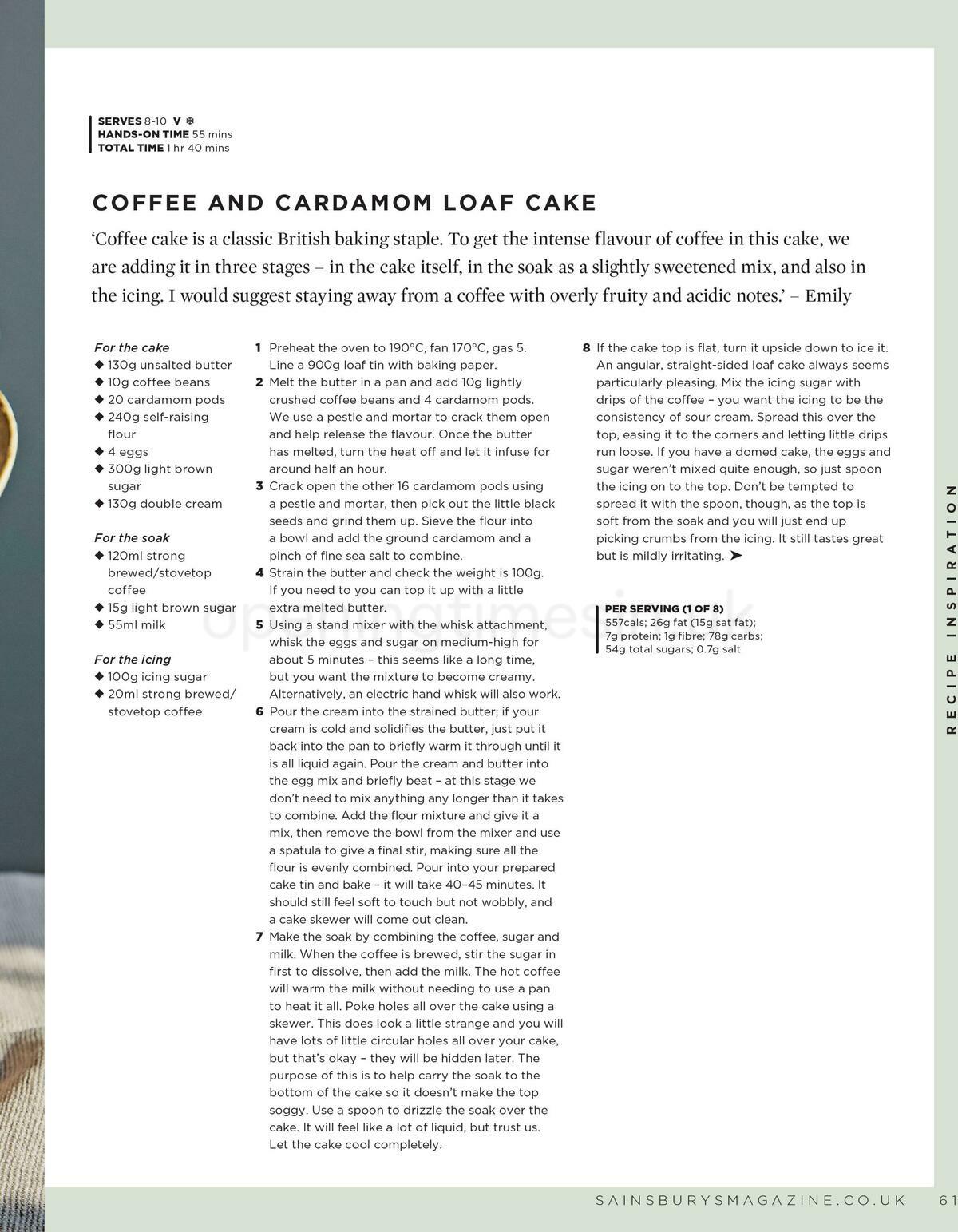 Sainsbury's Magazine March Offers from 10 March